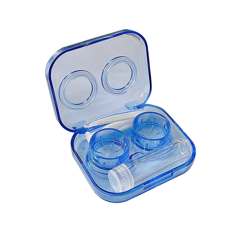 Integrated No-Twist Cap Contact Lens Companion Case