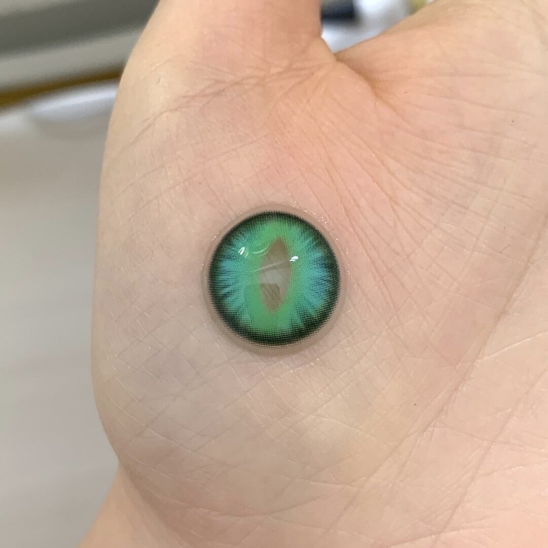 Eyeza Draconic Eye Axis Green | 1 Day