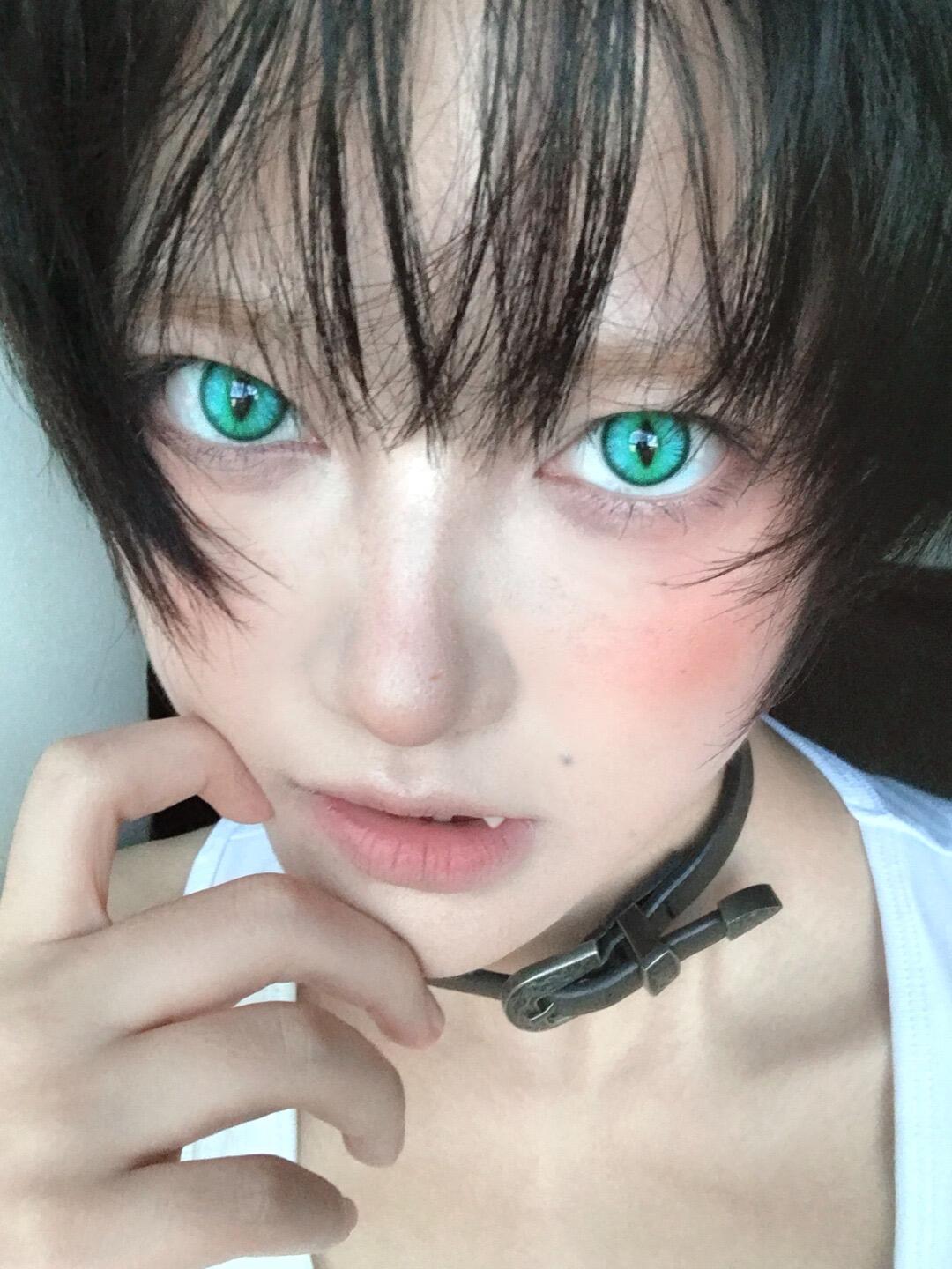 Eyeza Draconic Eye Axis Green | 1 Day