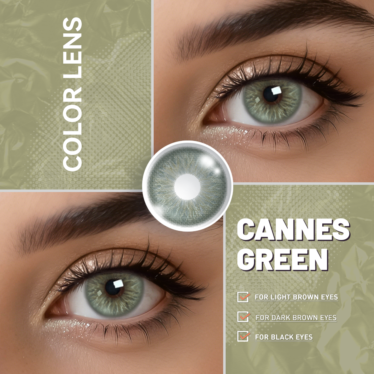 Eyeza Cannes Green | 1 Year