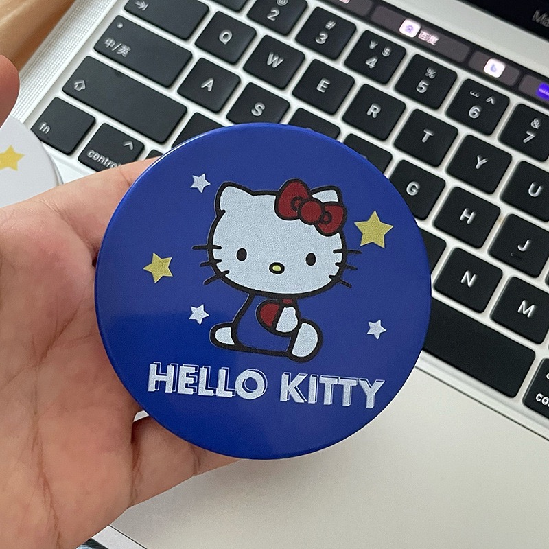 Hello Kitty Round Cute Cartoon Contact Lens Case