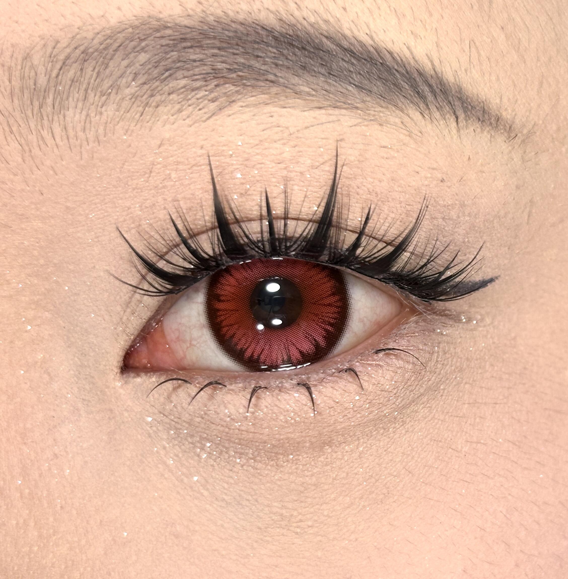 Eyeza Icy Petal Red | 1 Year