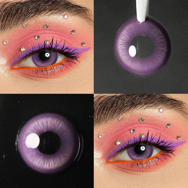 Eyeza Magic Coral Violet  | 1 Year