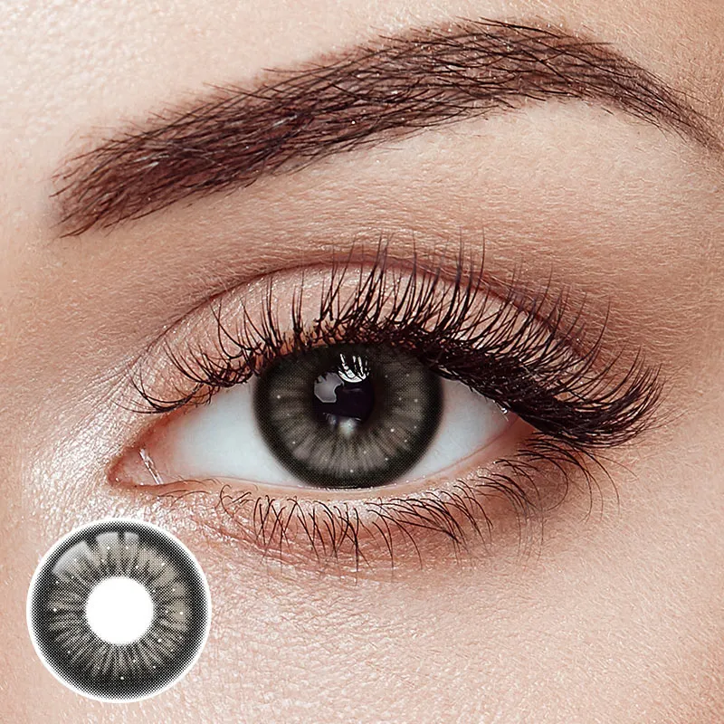 Eyeza Snowfall Black | 1 Year