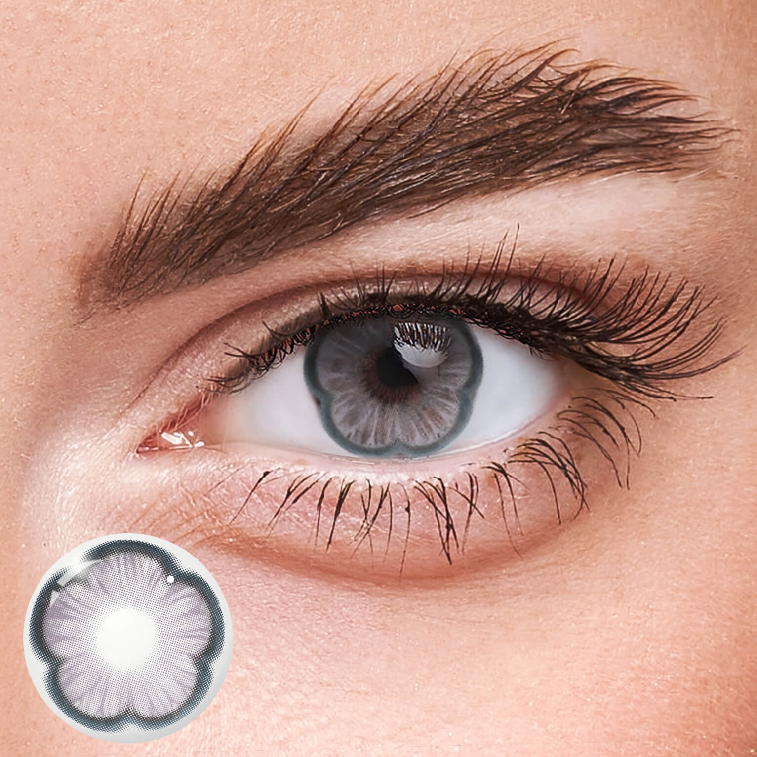 Eyeza Sakura Blue Grey  | 1 Year