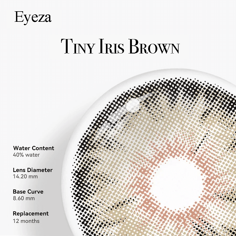 Eyeza Tiny Iris Brown | 1 Year