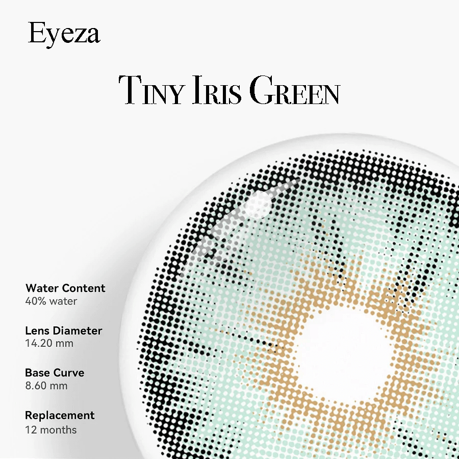 Eyeza Tiny Iris Green | 1 Year