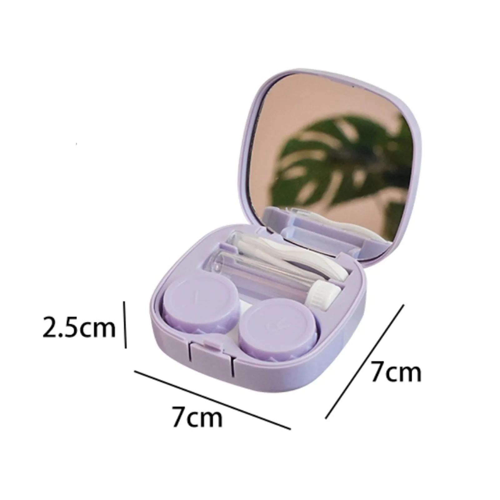 Candy Color Contact Lens Case Travel Kit