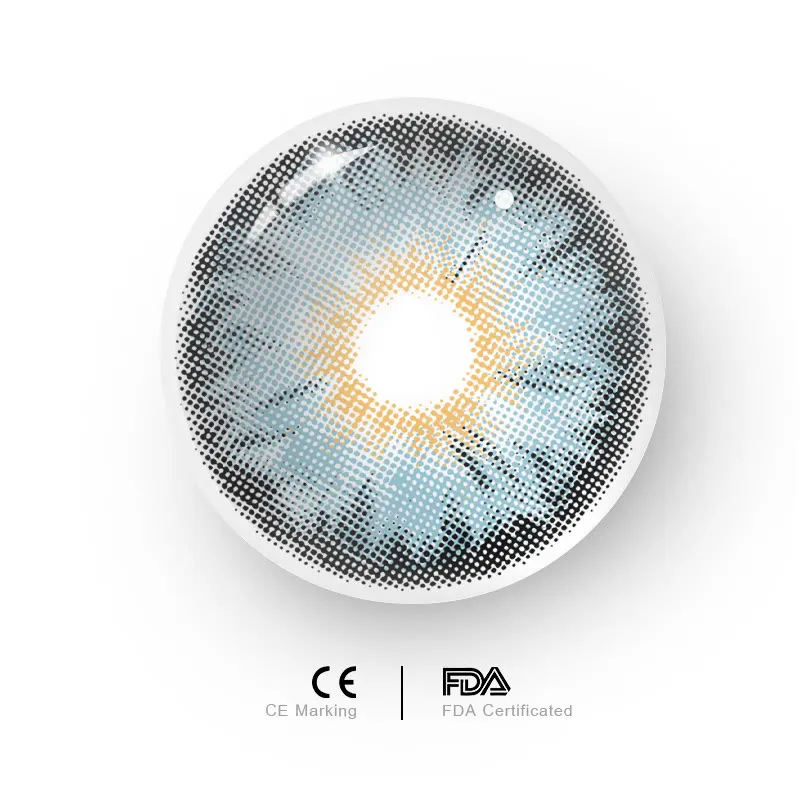 Eyeza Tiny Iris Blue | 1 Year