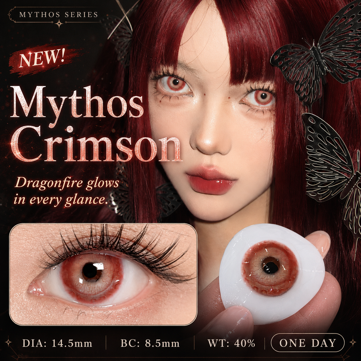 Eyeza Mythos Crimson | 1 Day