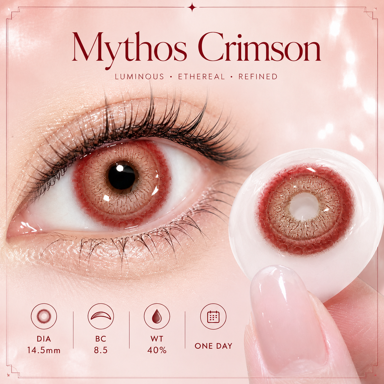Eyeza Mythos Crimson | 1 Day