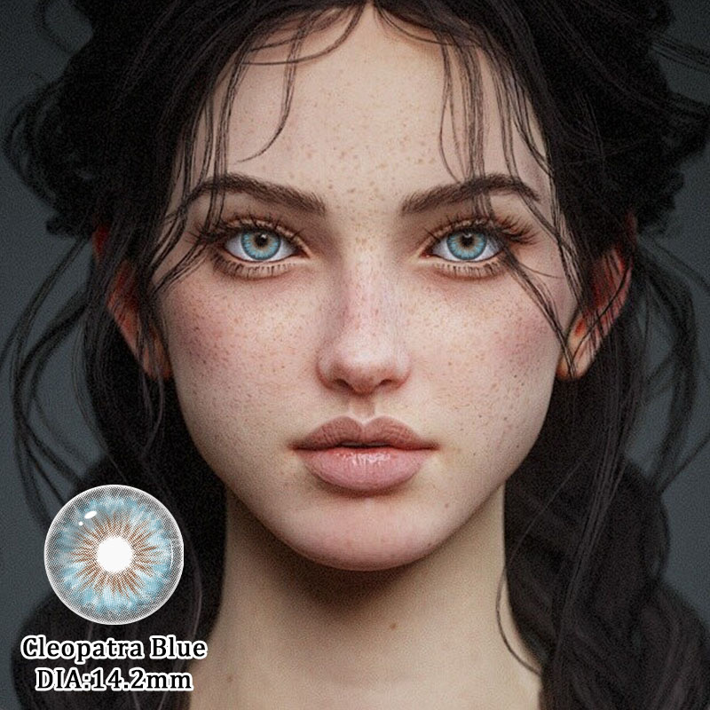 Eyeza Cleopatra Blue | 1 Year