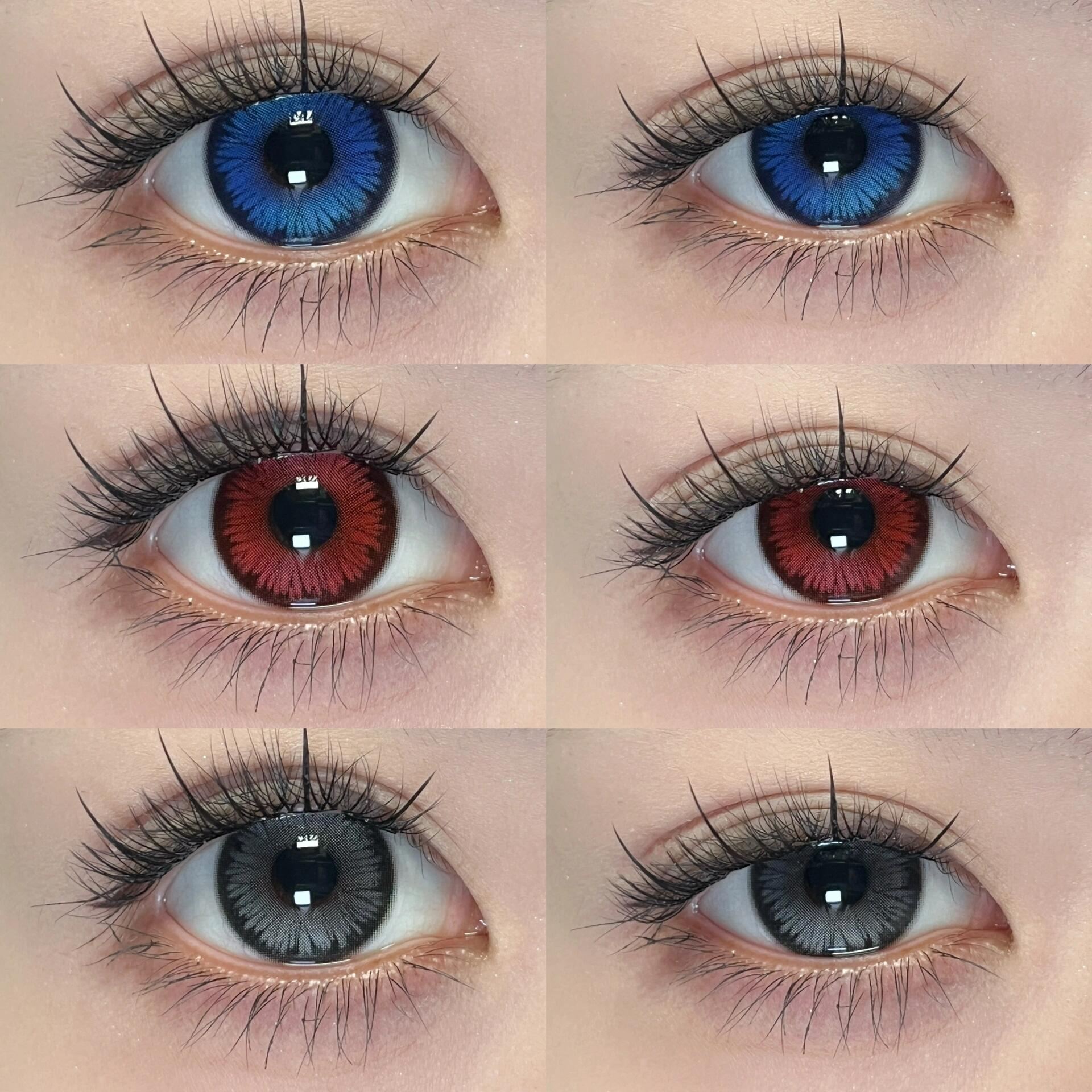 Eyeza Icy Petal Red | 1 Year