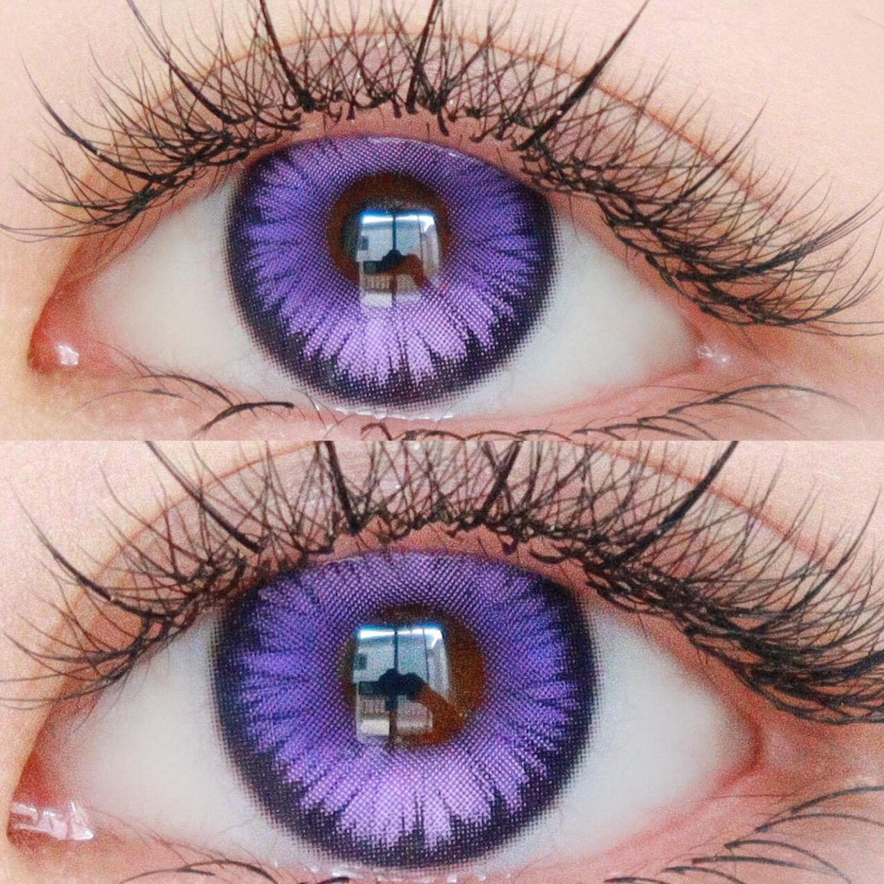 Eyeza Icy Petal Purple | 1 Year