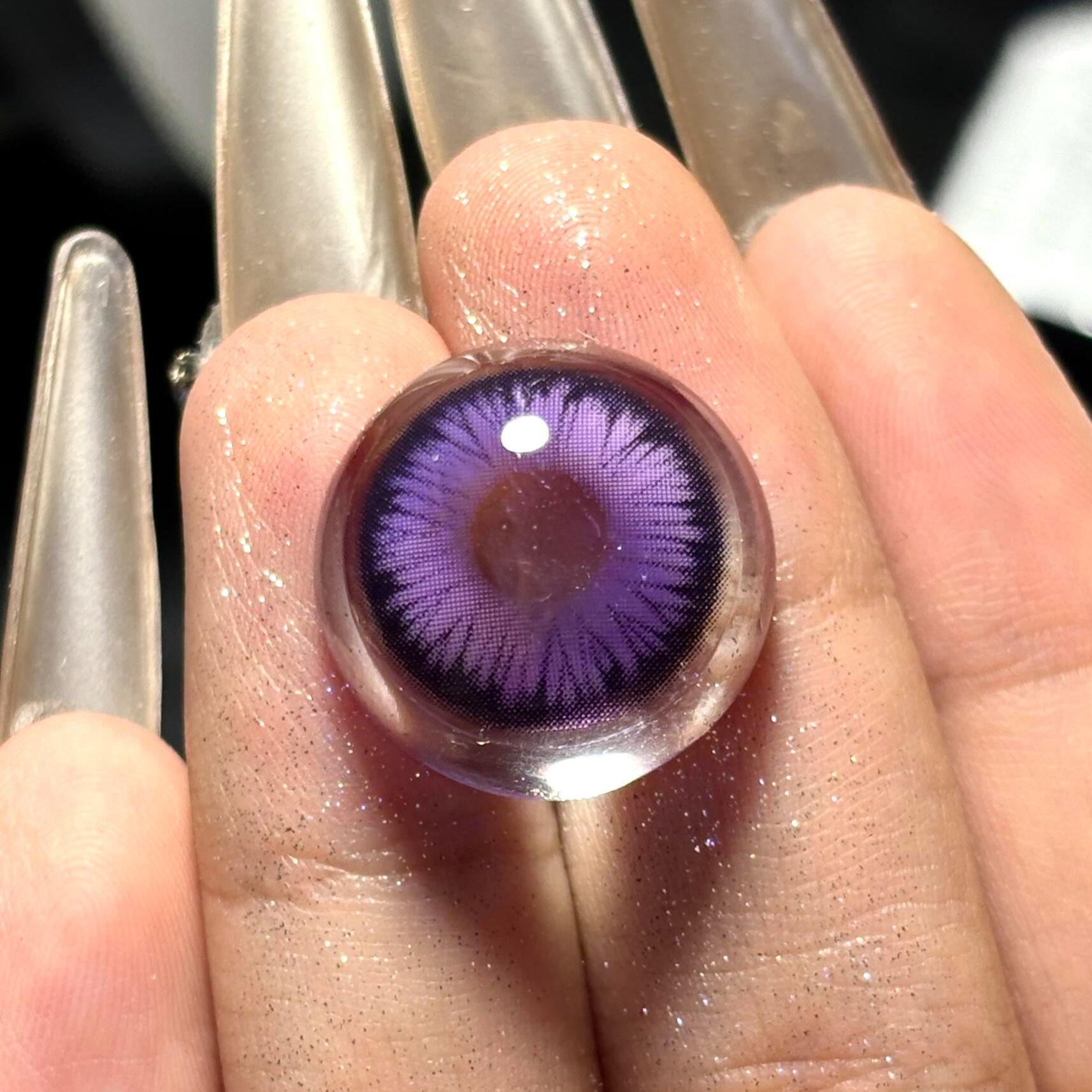 Eyeza Icy Petal Purple | 1 Year