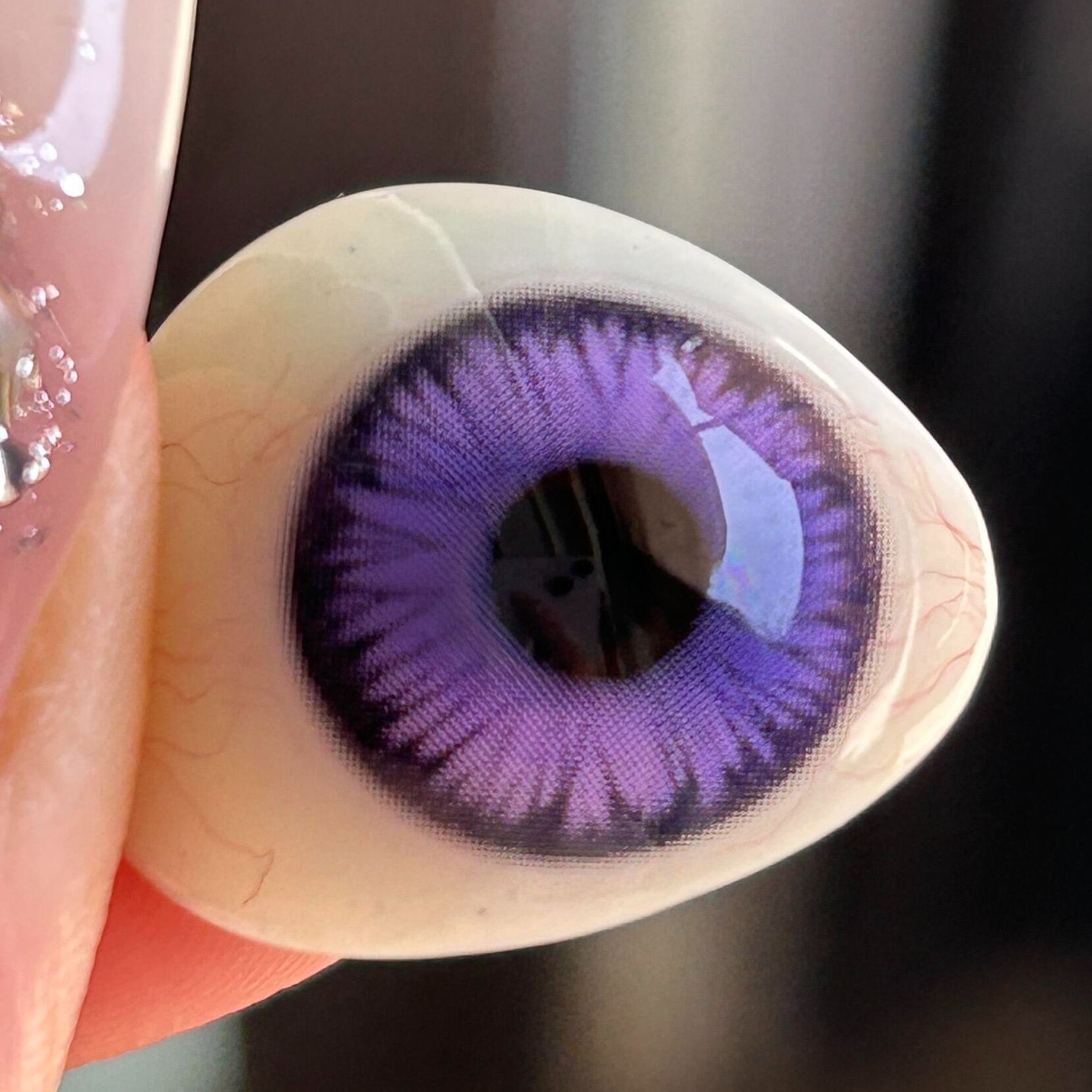 Eyeza Icy Petal Purple | 1 Year