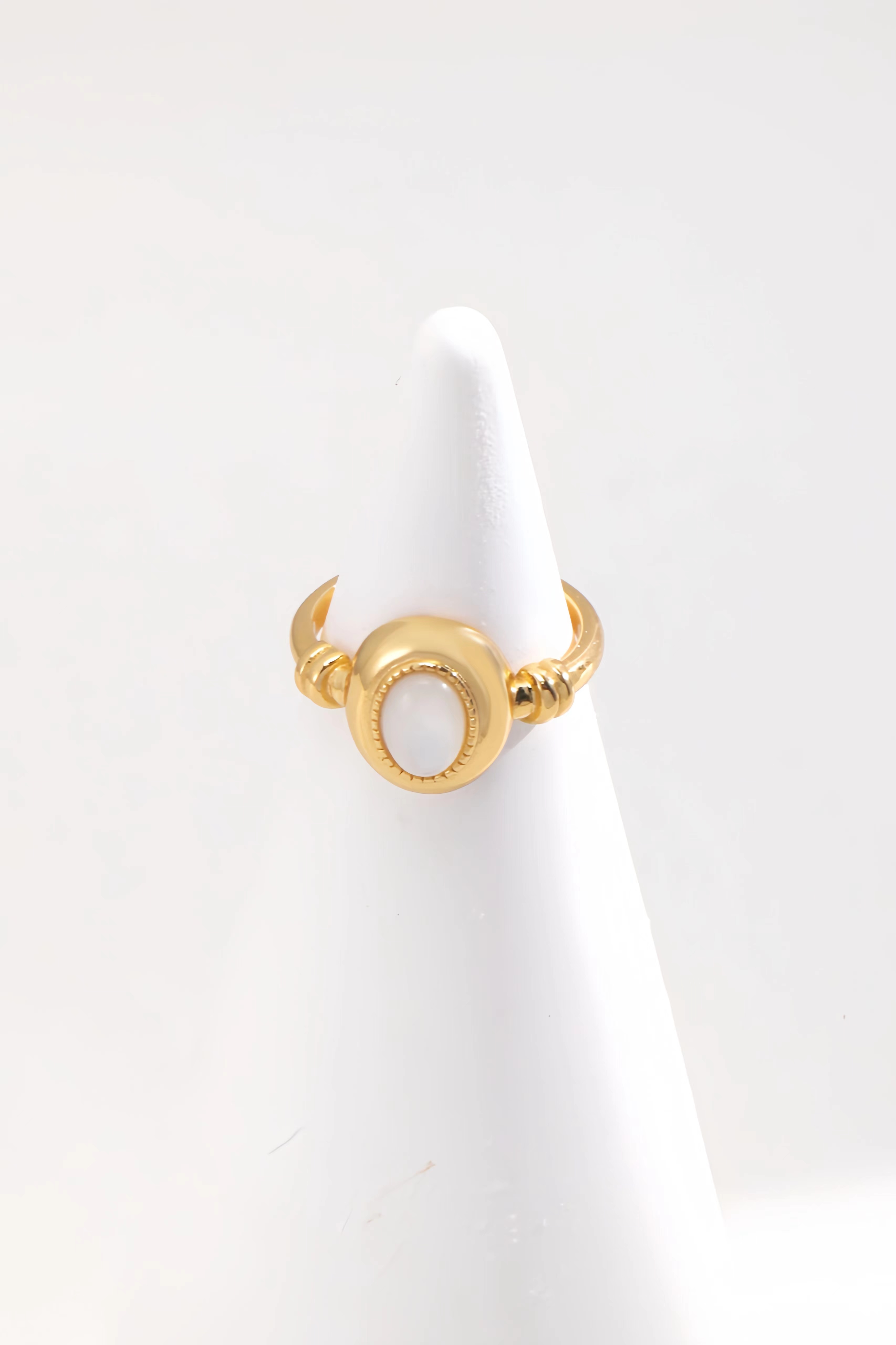 18K S925 Sterling Silver Fashion Elegant Mother of Pearl Jewelry Set