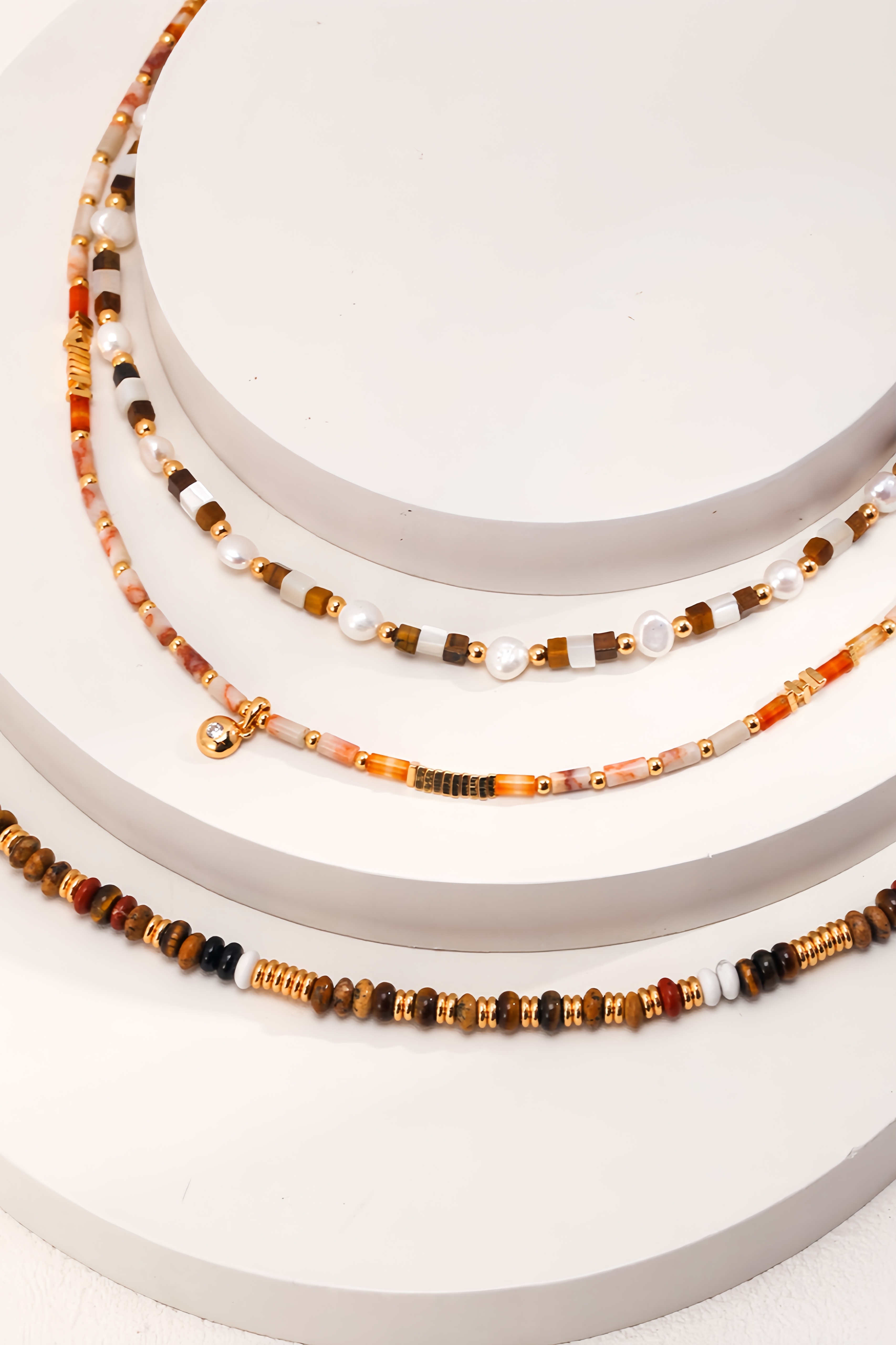 18K S925 Sterling Silver Vintage Exquisite Earrings Necklace Bracelet