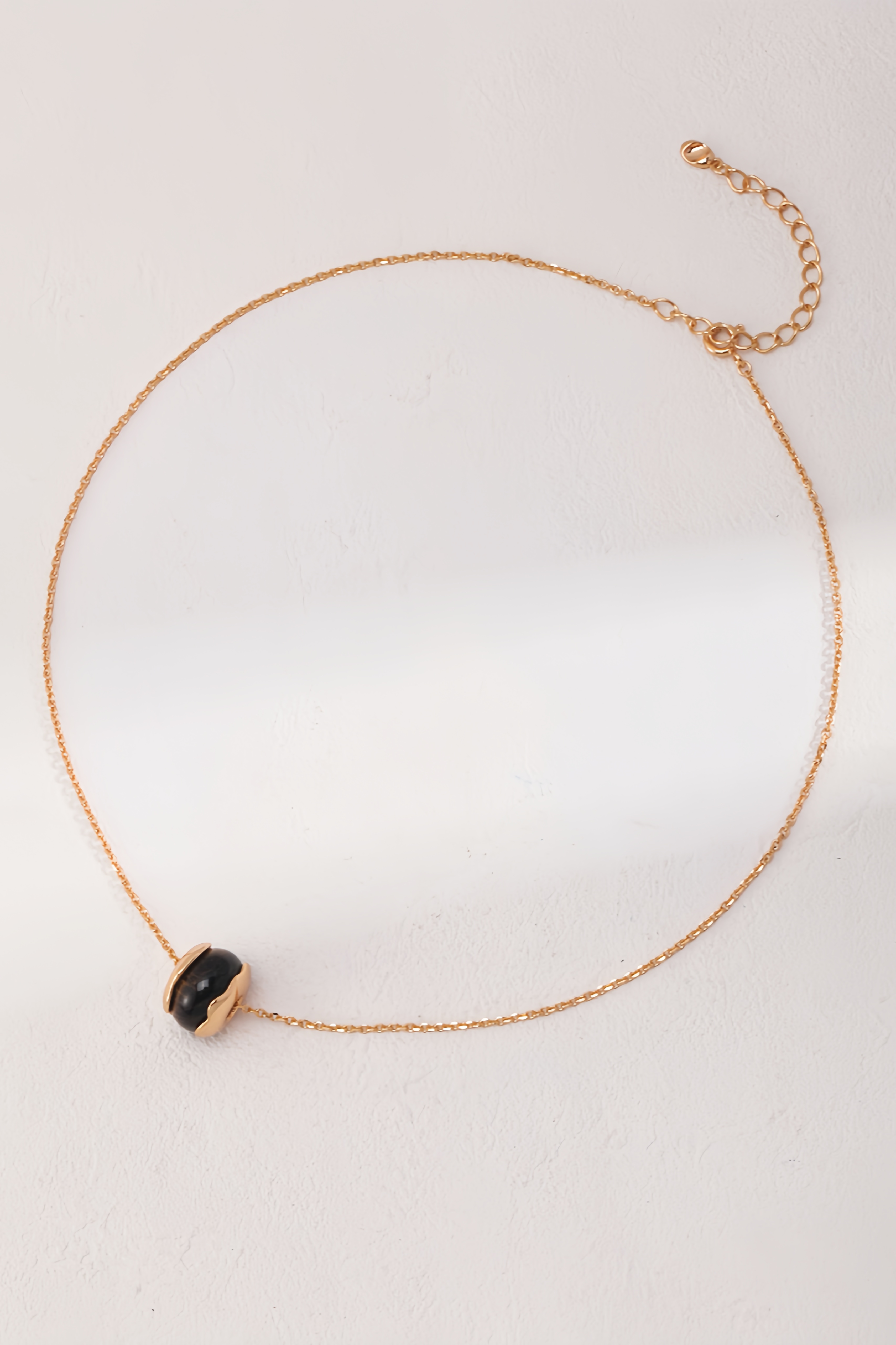 18K S925 Sterling Silver Tiger's Eye Vintage Fashion Collection