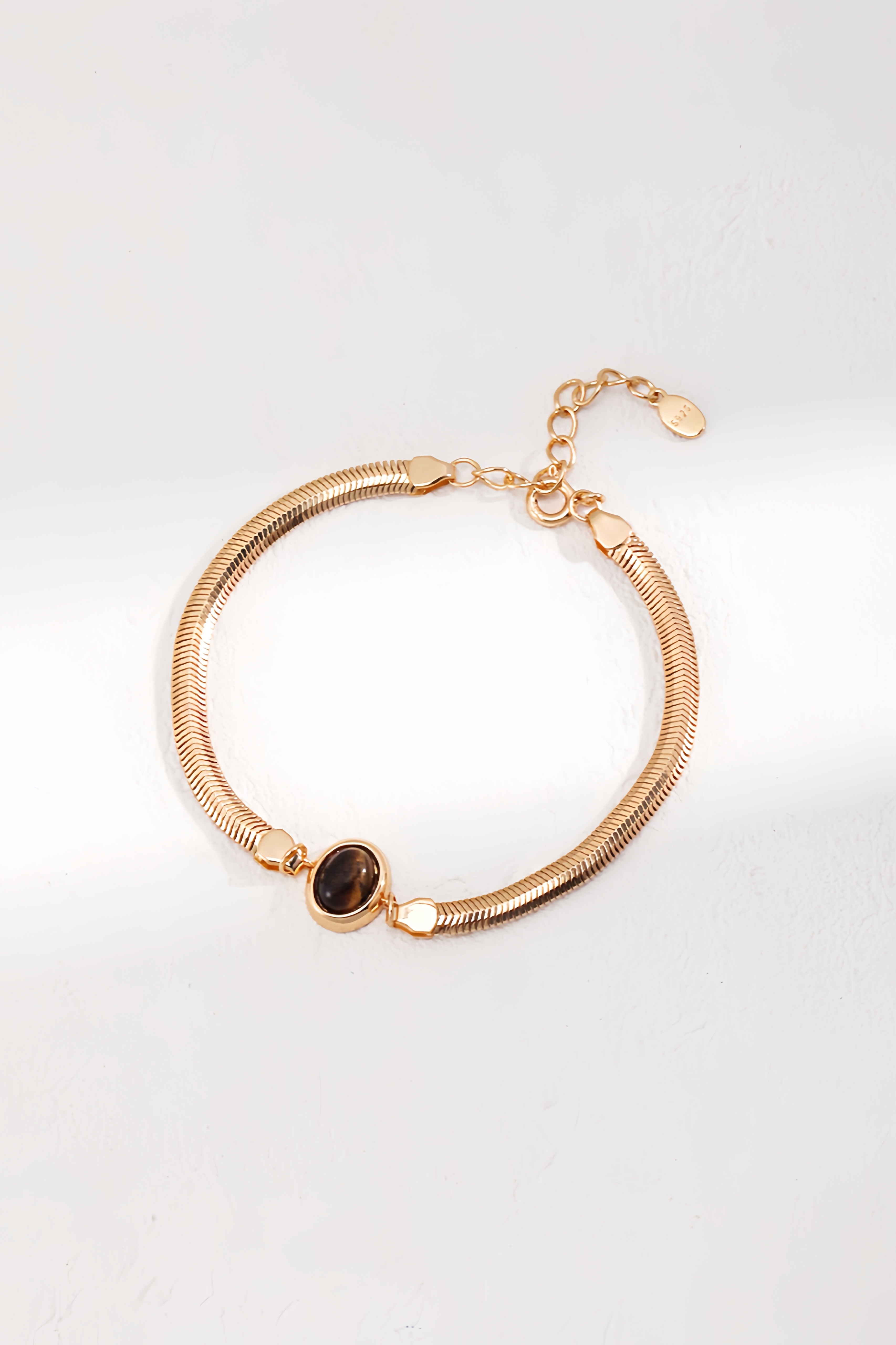 18K S925 Sterling Silver Fashion Vintage Temperament Bracelet