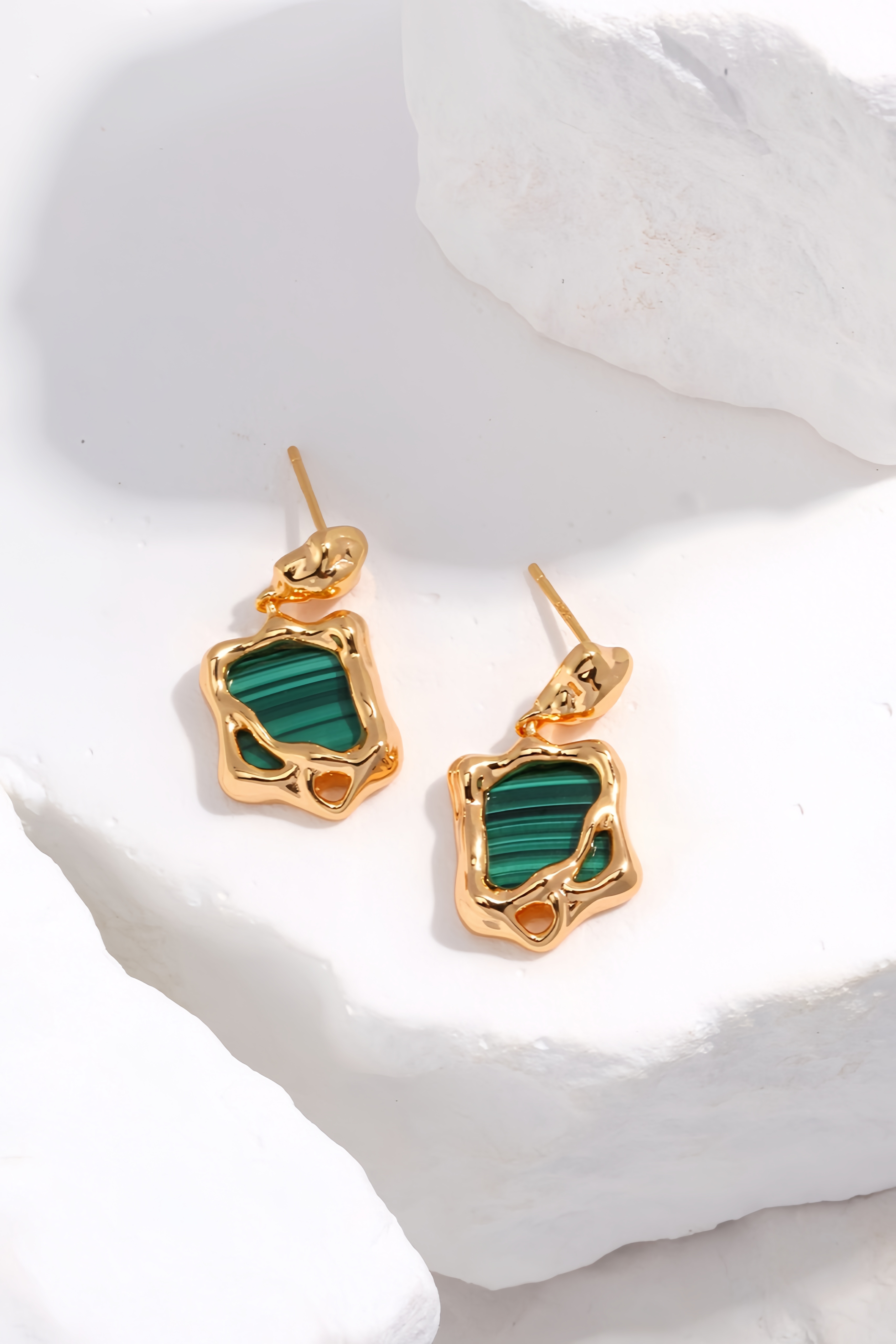 18K S925 Sterling Silver High Fashion Earrings Necklace