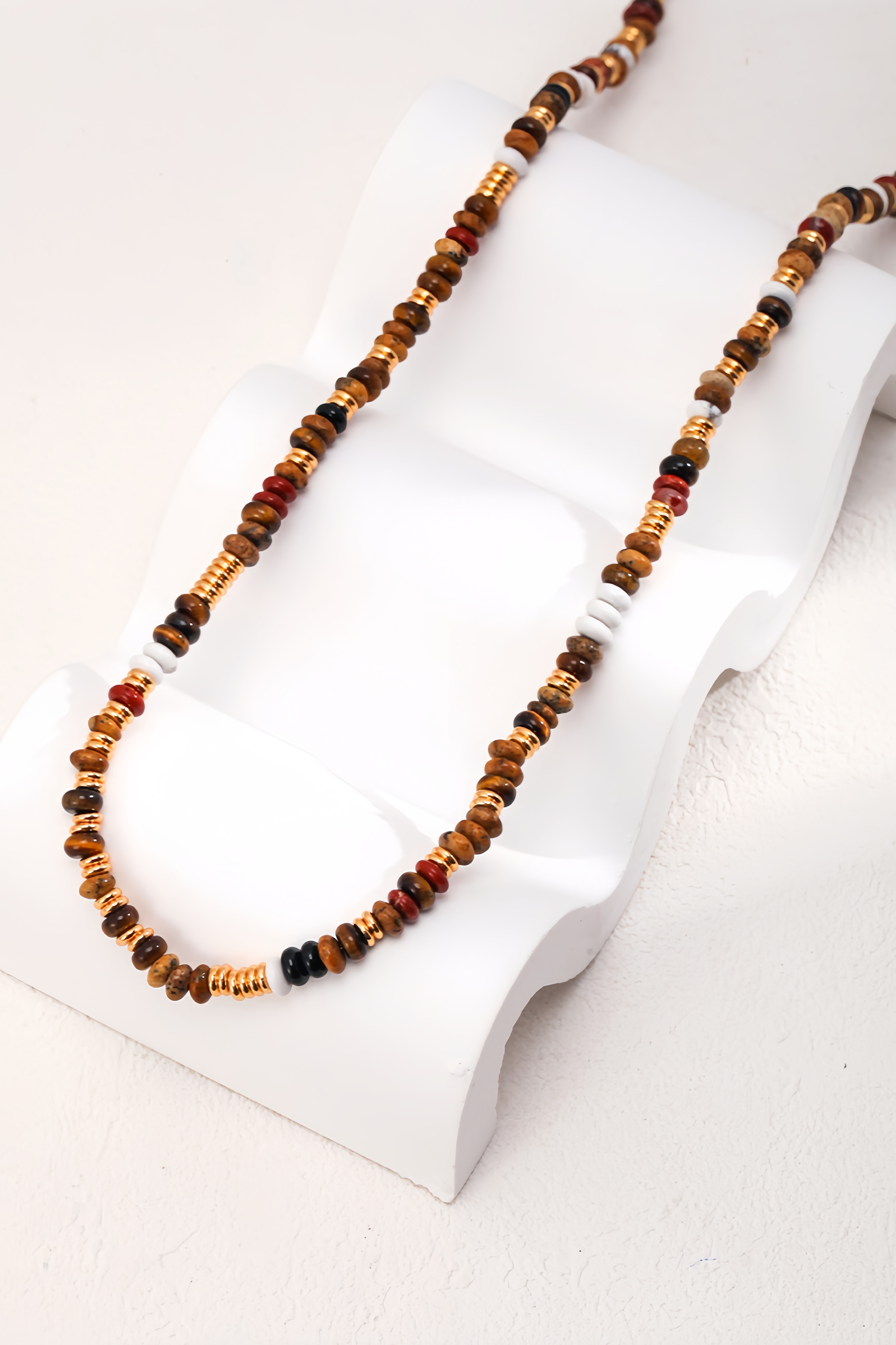 18K S925 sterling silver vintage fashion ins earrings necklace