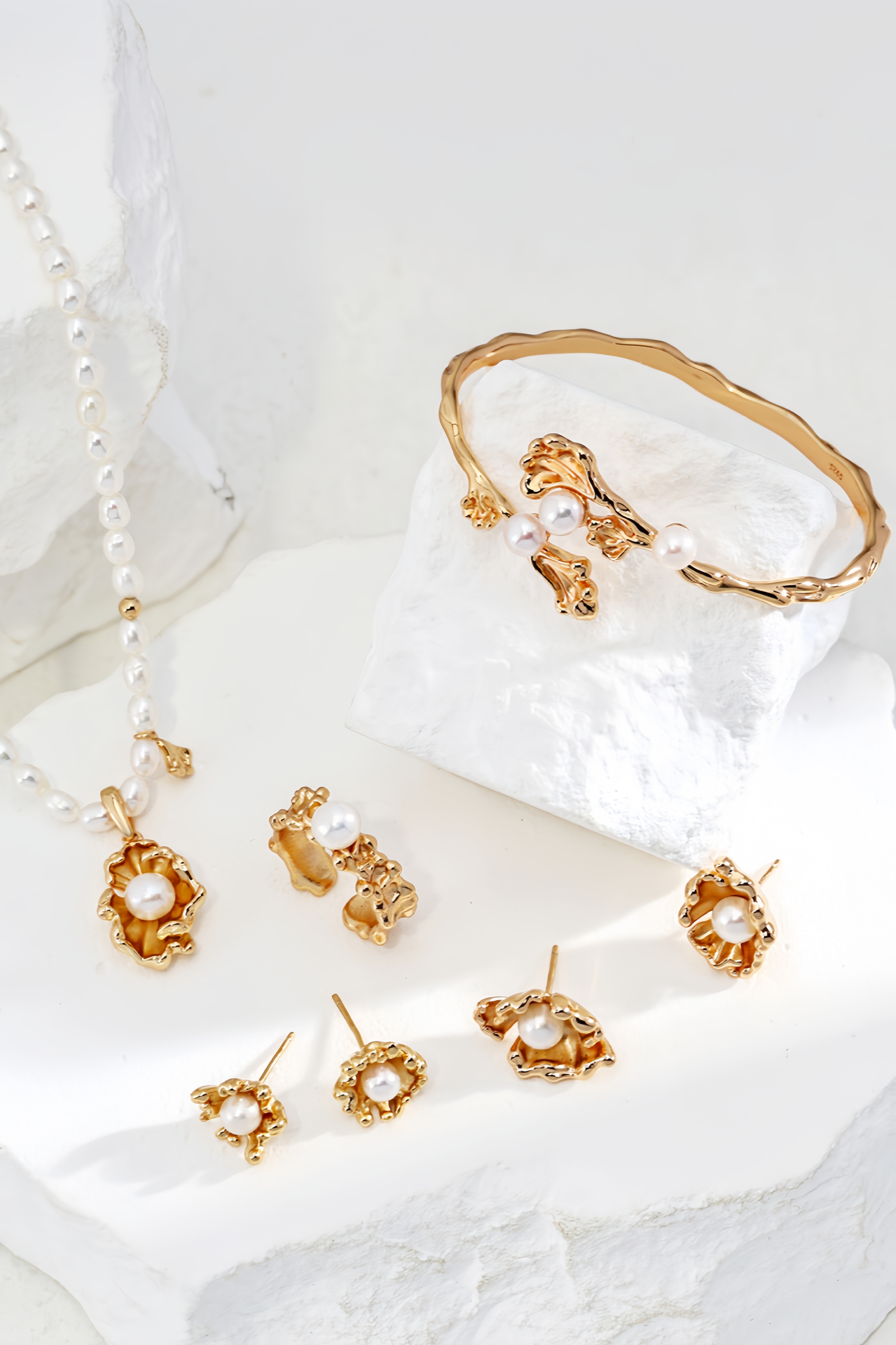 18K S925 sterling silver fashion personality retro exquisite series