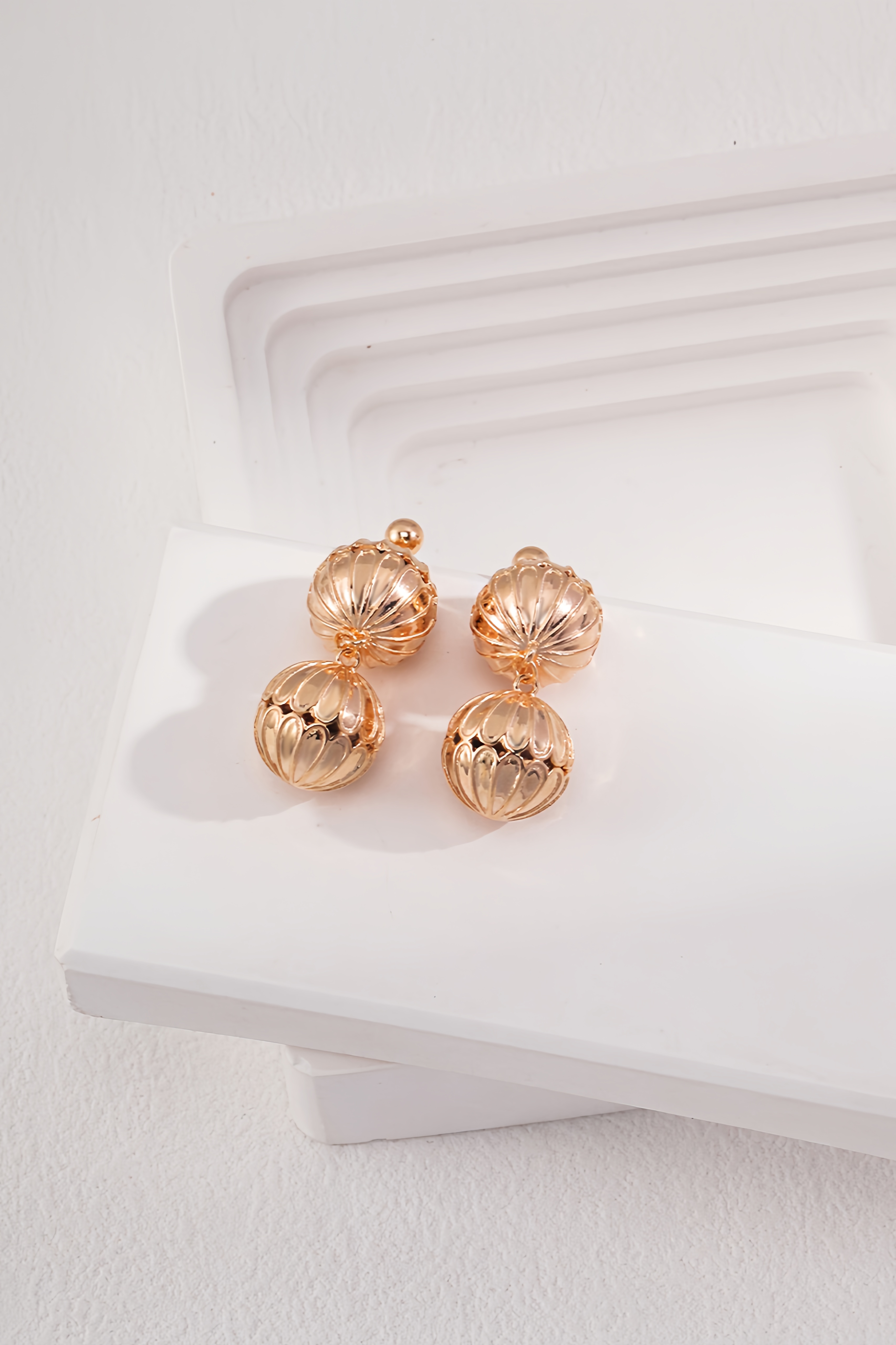 18K S925 Sterling Silver Vintage Fashion Earrings