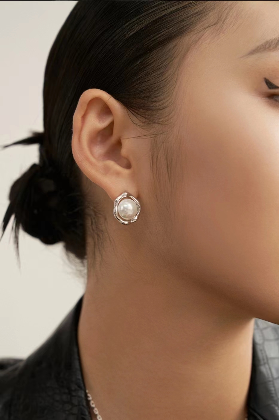 18K S925 sterling silver temperament fashion earrings