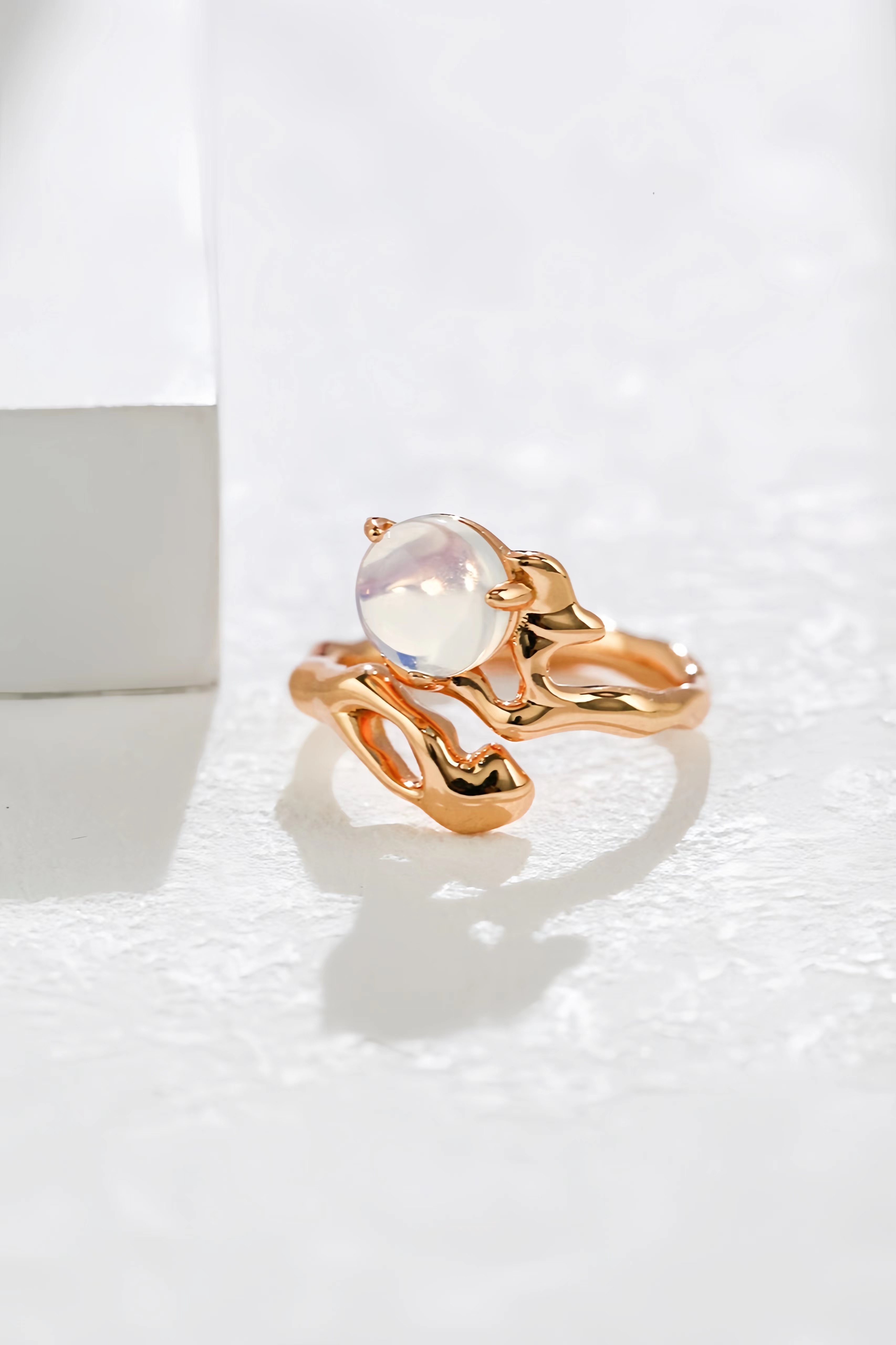  18K S925 sterling silver temperament fashion opal pearl series