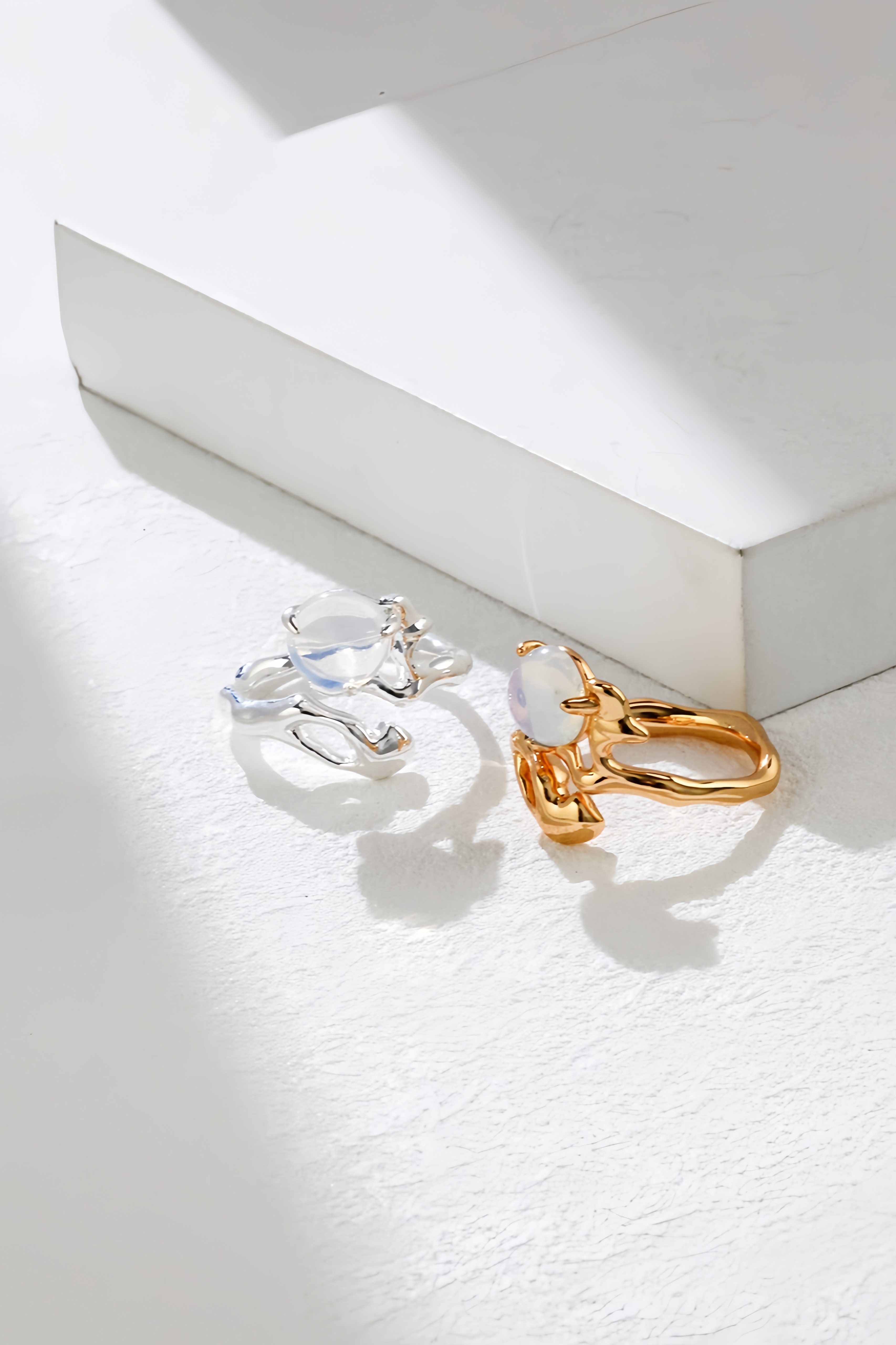  18K S925 sterling silver temperament fashion opal pearl series