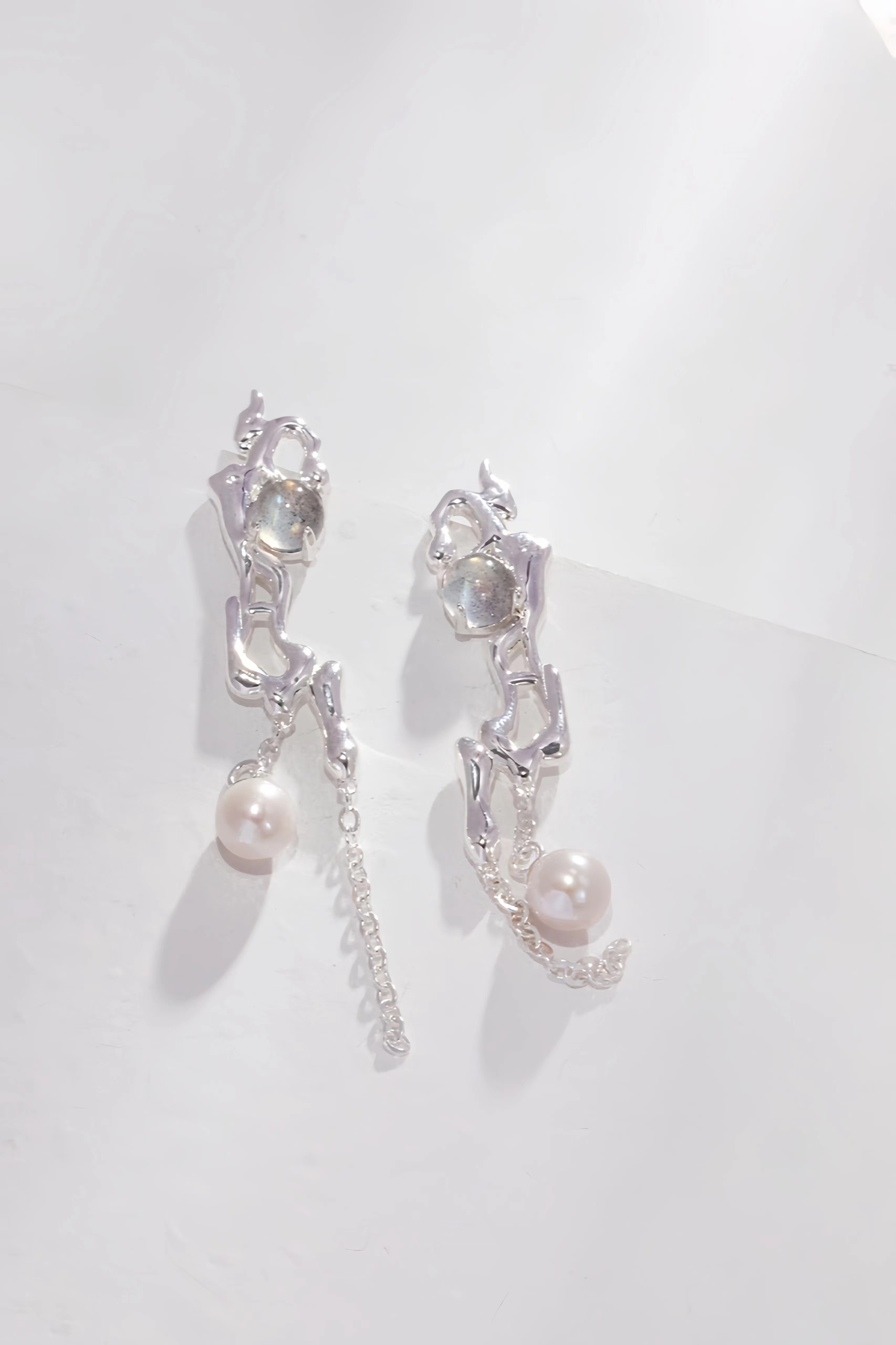  18K S925 sterling silver temperament fashion opal pearl series