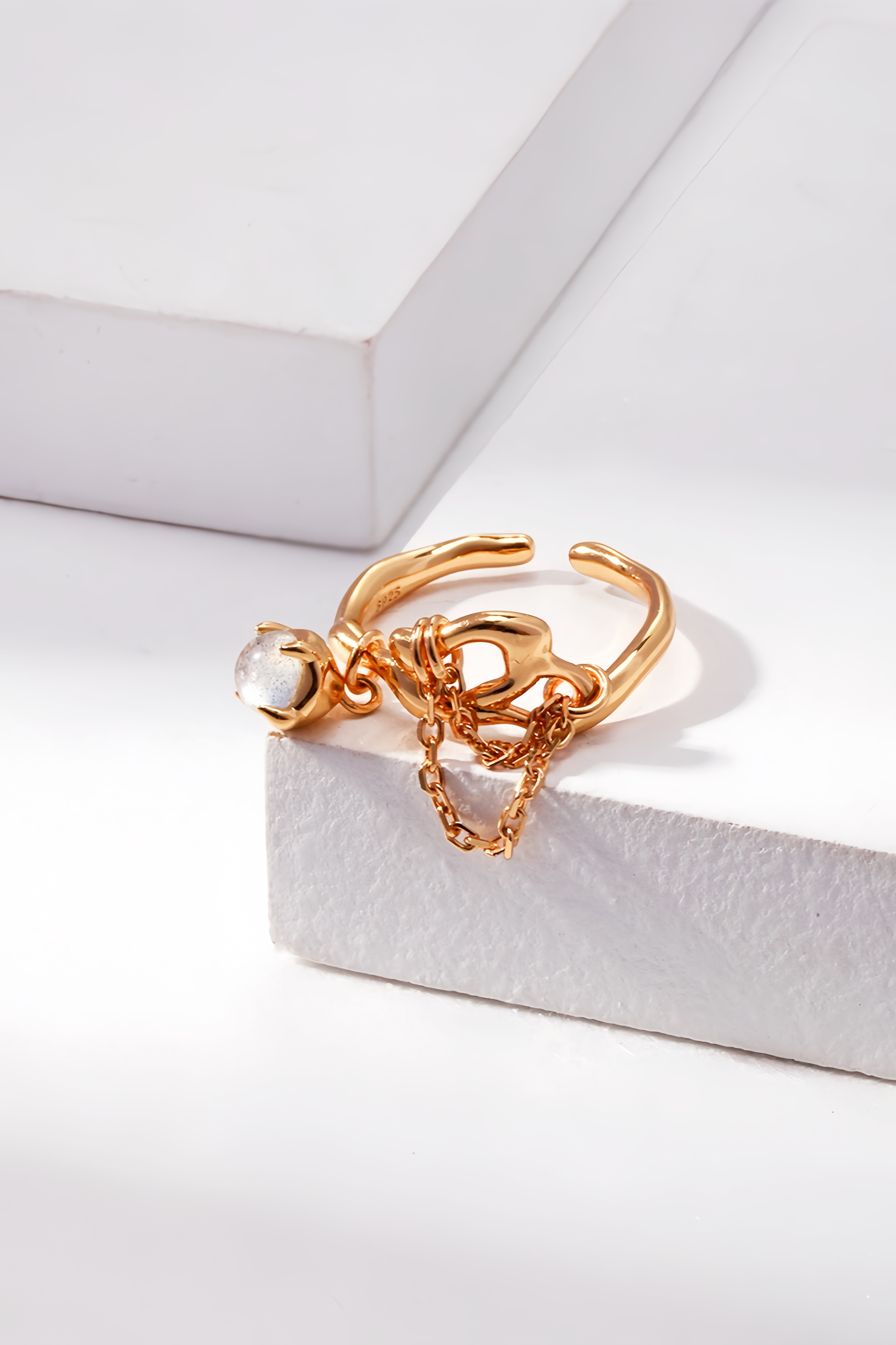  18K S925 sterling silver temperament fashion opal pearl series