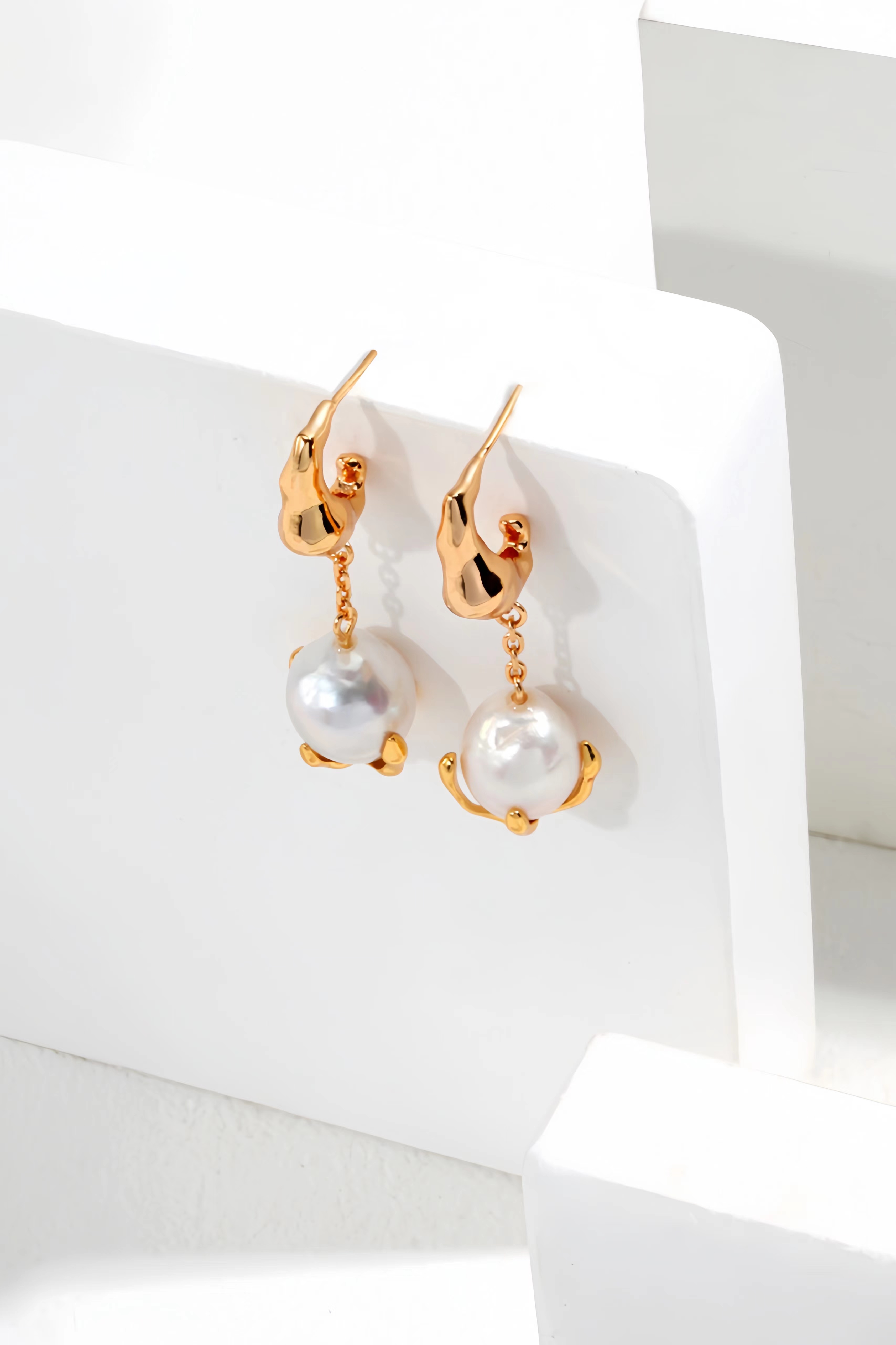 18K S925 Sterling Silver Fashion INS Style Premium Pearl Collection