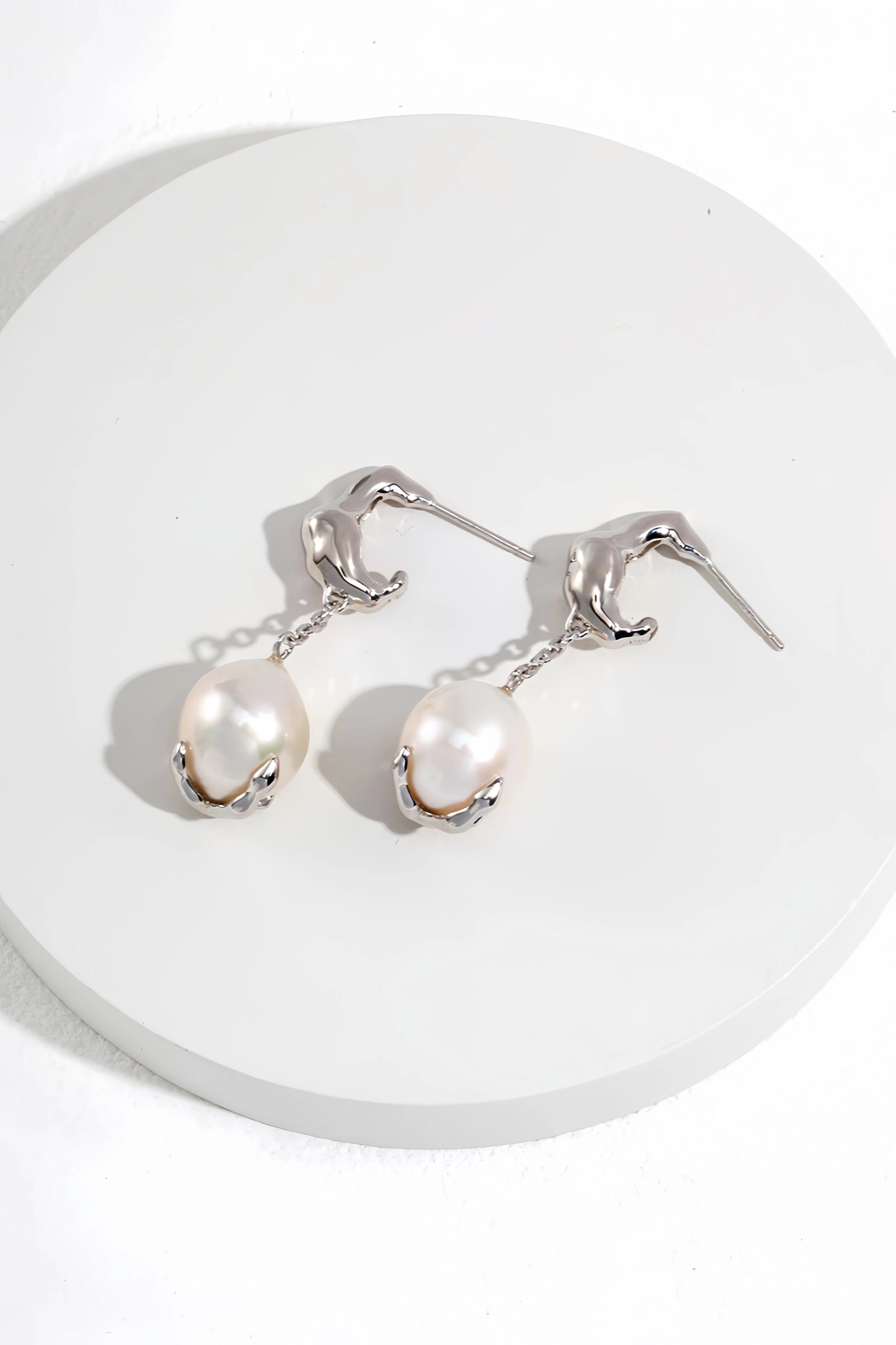 18K S925 Sterling Silver Fashion INS Style Premium Pearl Collection