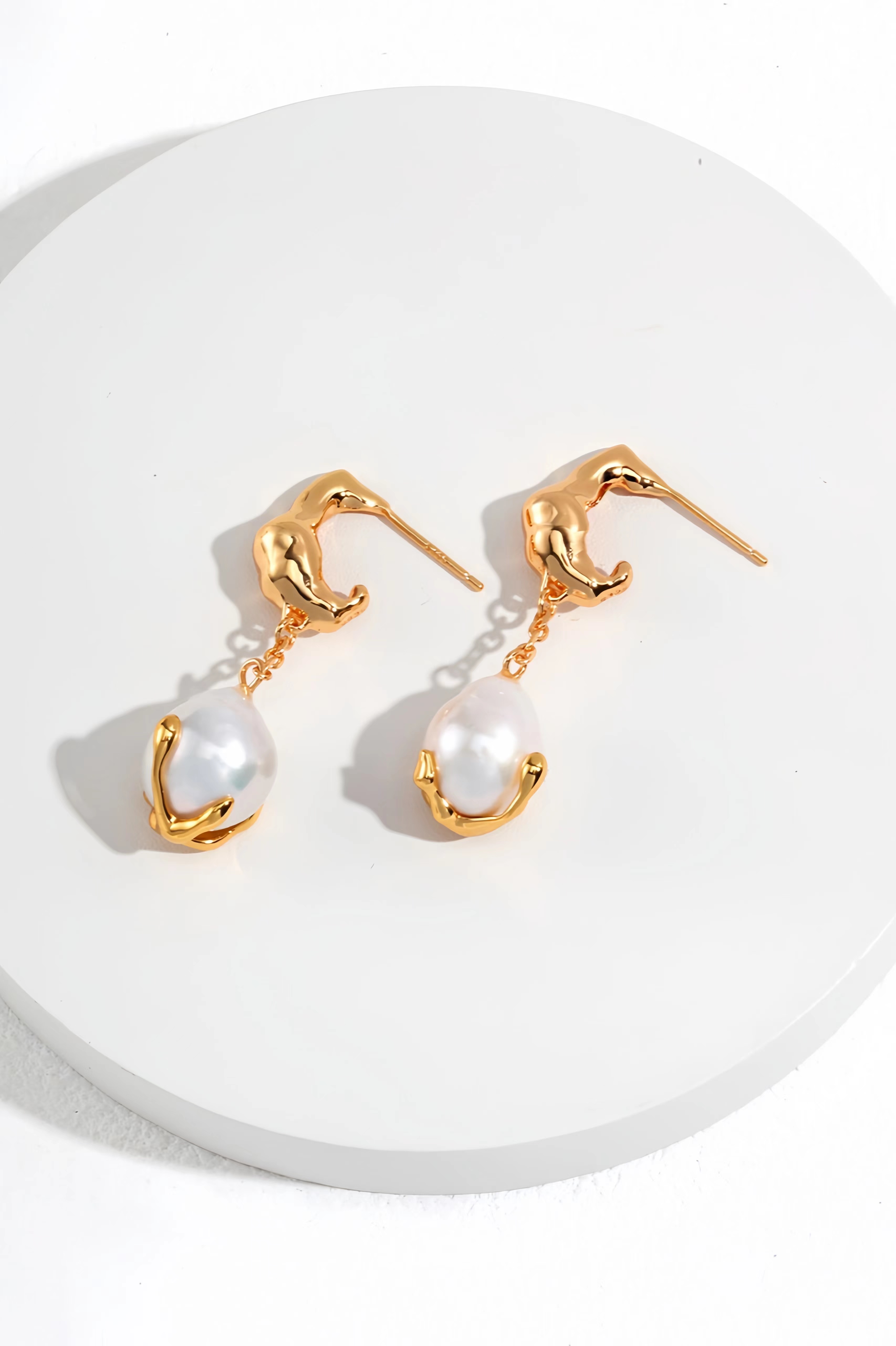 18K S925 Sterling Silver Fashion INS Style Premium Pearl Collection