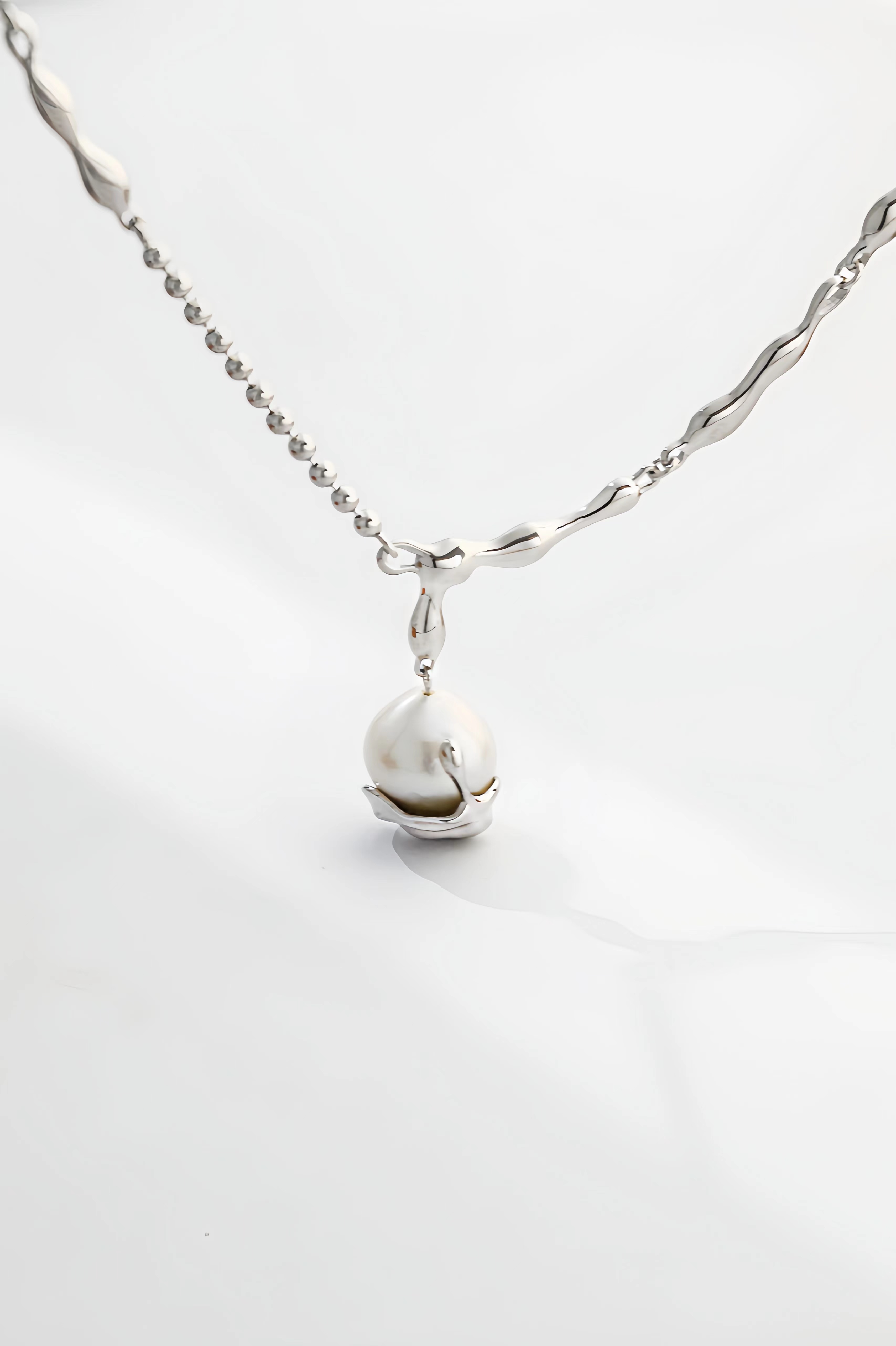 18K S925 Sterling Silver Fashion INS Style Premium Pearl Collection