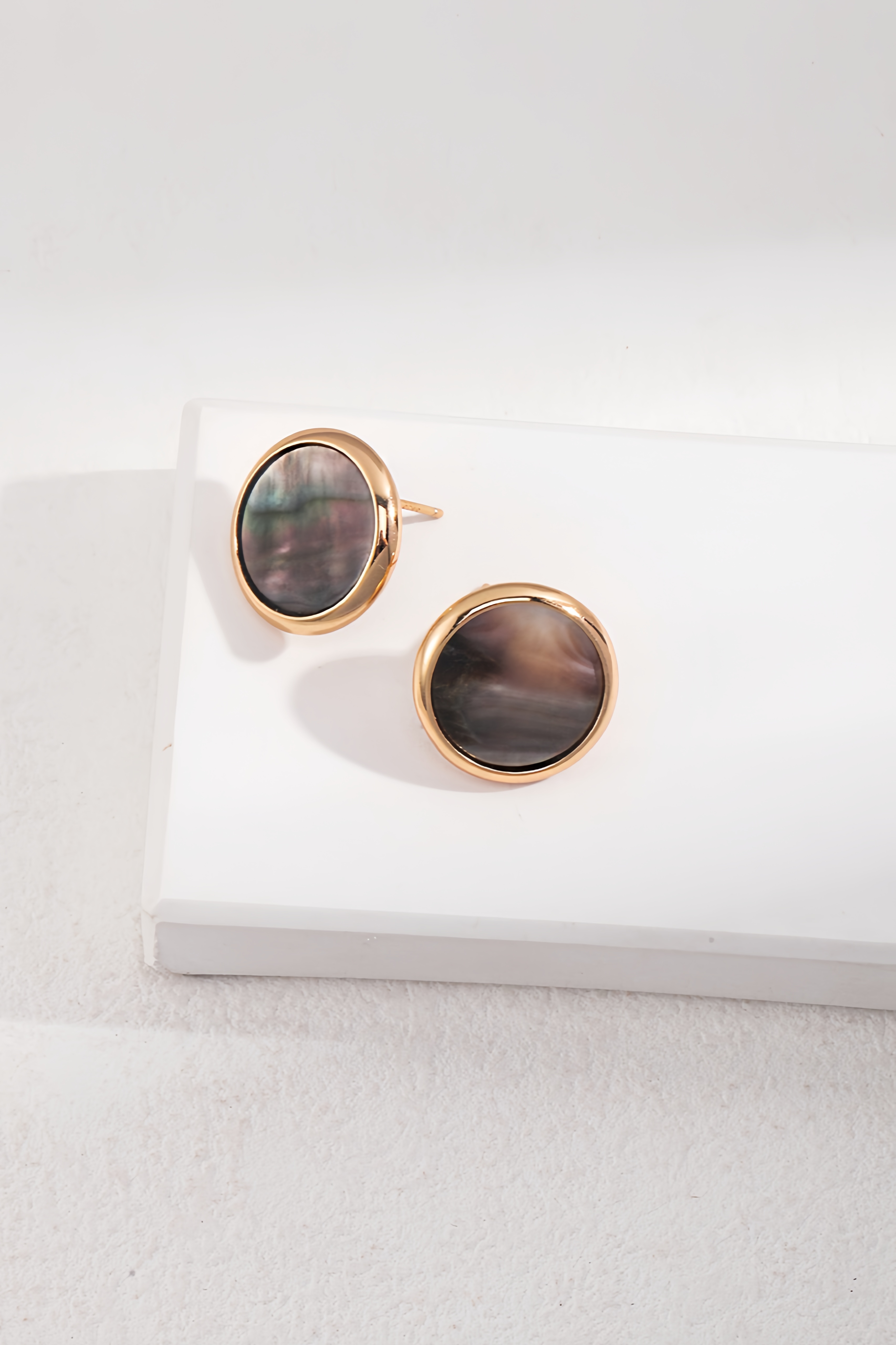 18K S925 sterling silver fashion personality earrings