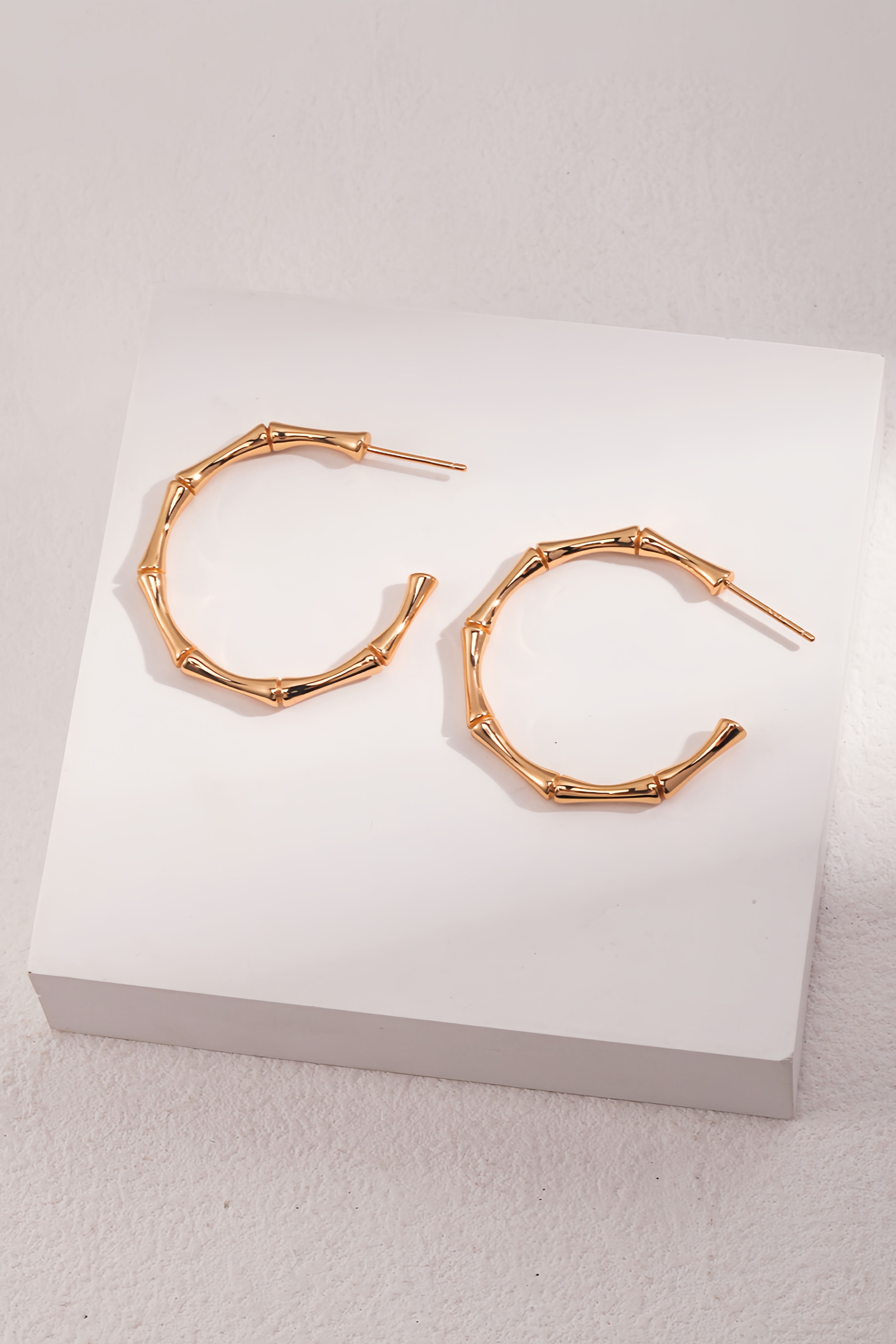 18K S925 sterling silver fashion personality earrings