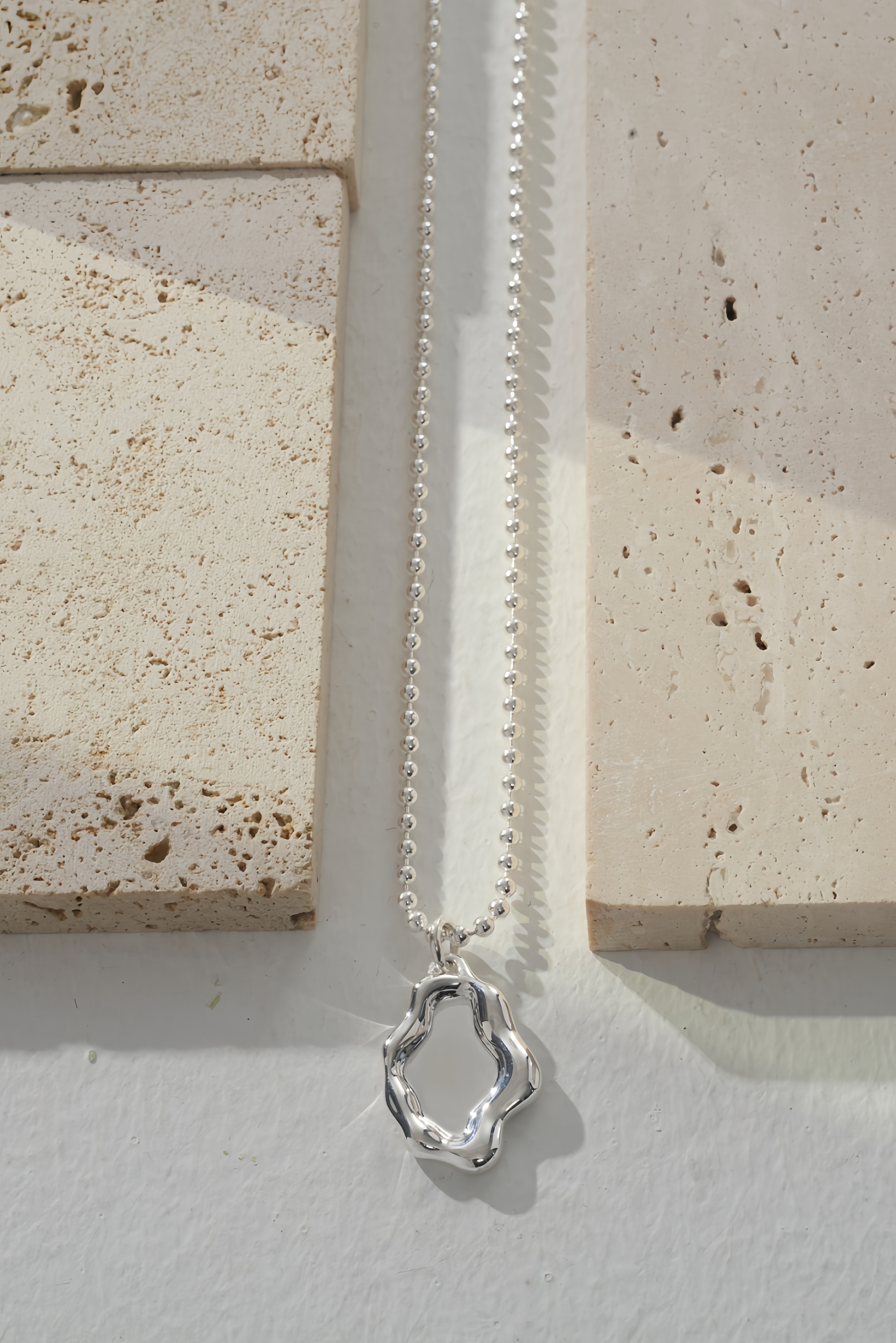 18K S925 sterling silver fashion personality simple and versatile mirror series