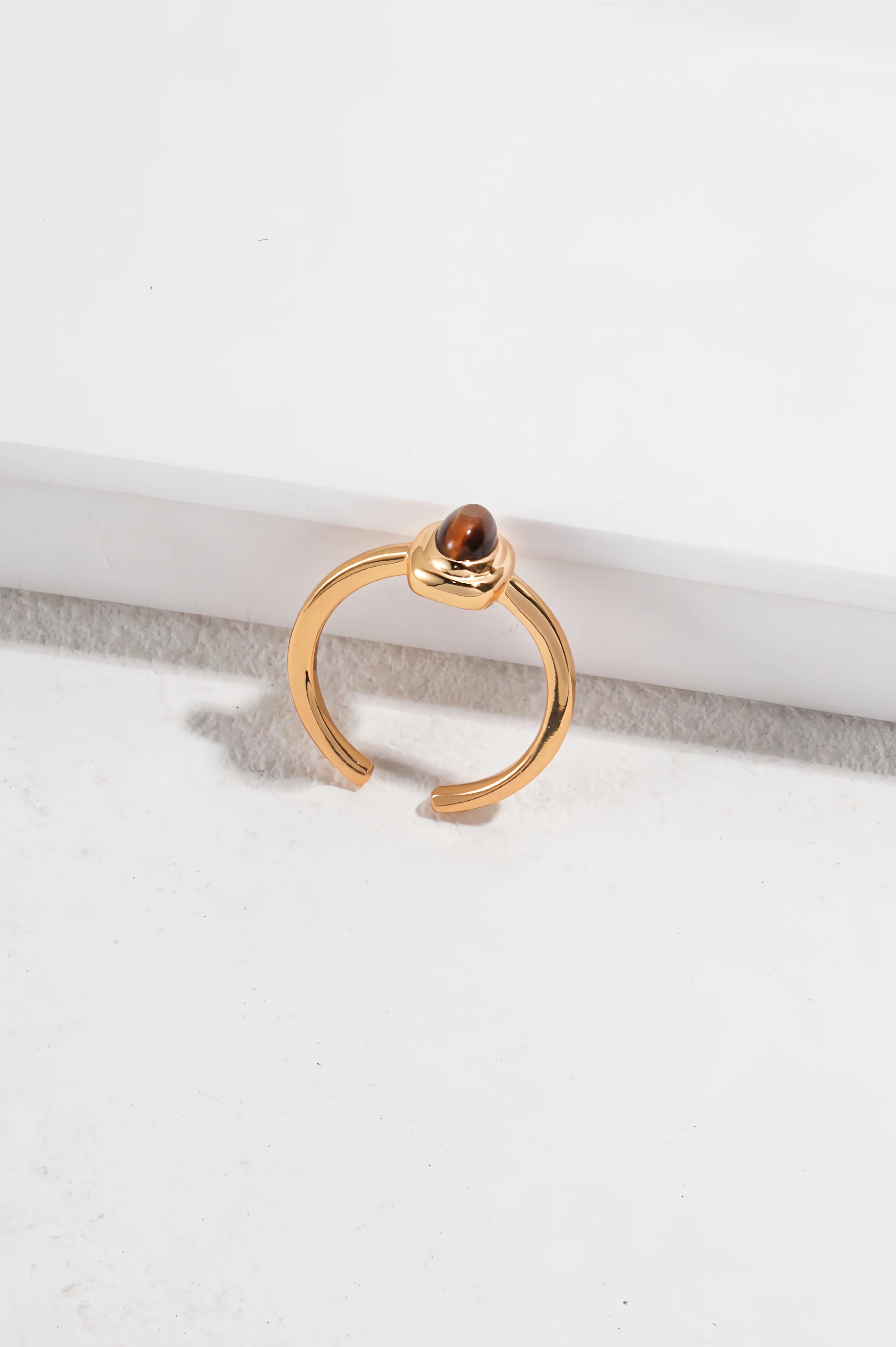 18K S925 Sterling Silver Tiger's Eye Collection Fashion Jewelry