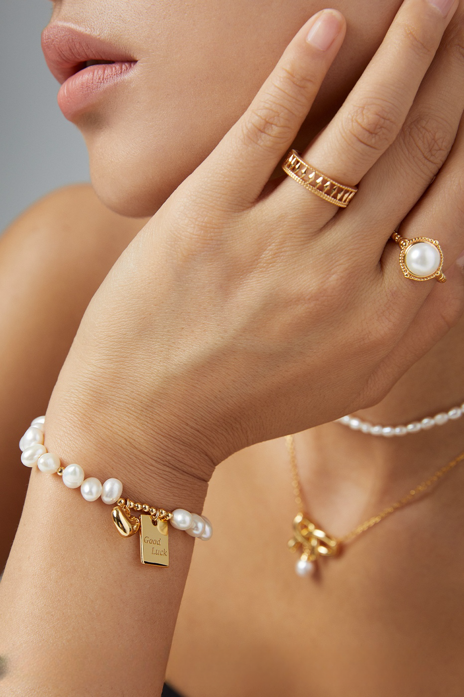 18K S925 Sterling Silver Fashion Elegant Earrings Necklace Collection