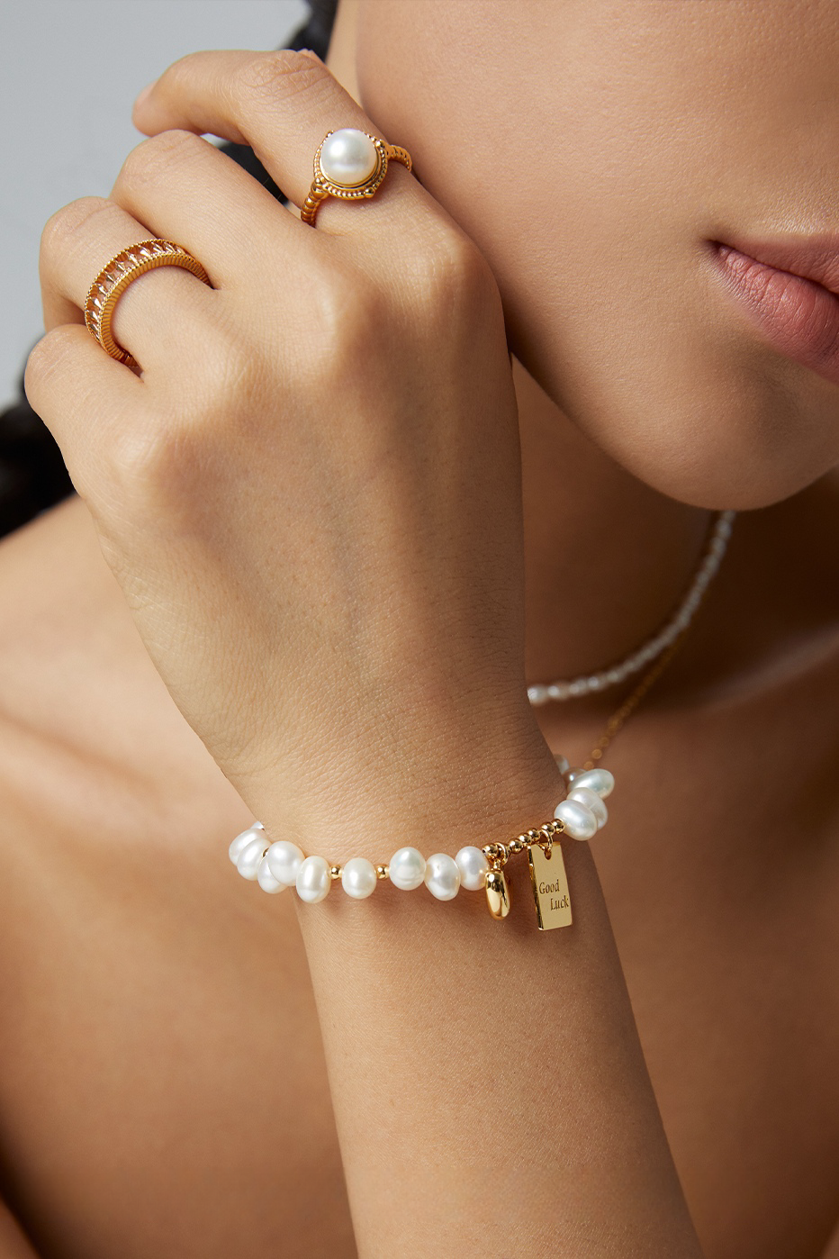 18K S925 Sterling Silver Fashion Elegant Earrings Necklace Collection