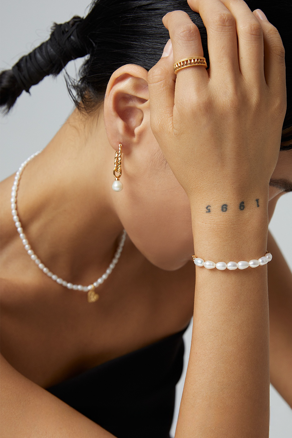 18K S925 Sterling Silver Fashion Elegant Earrings Necklace Collection