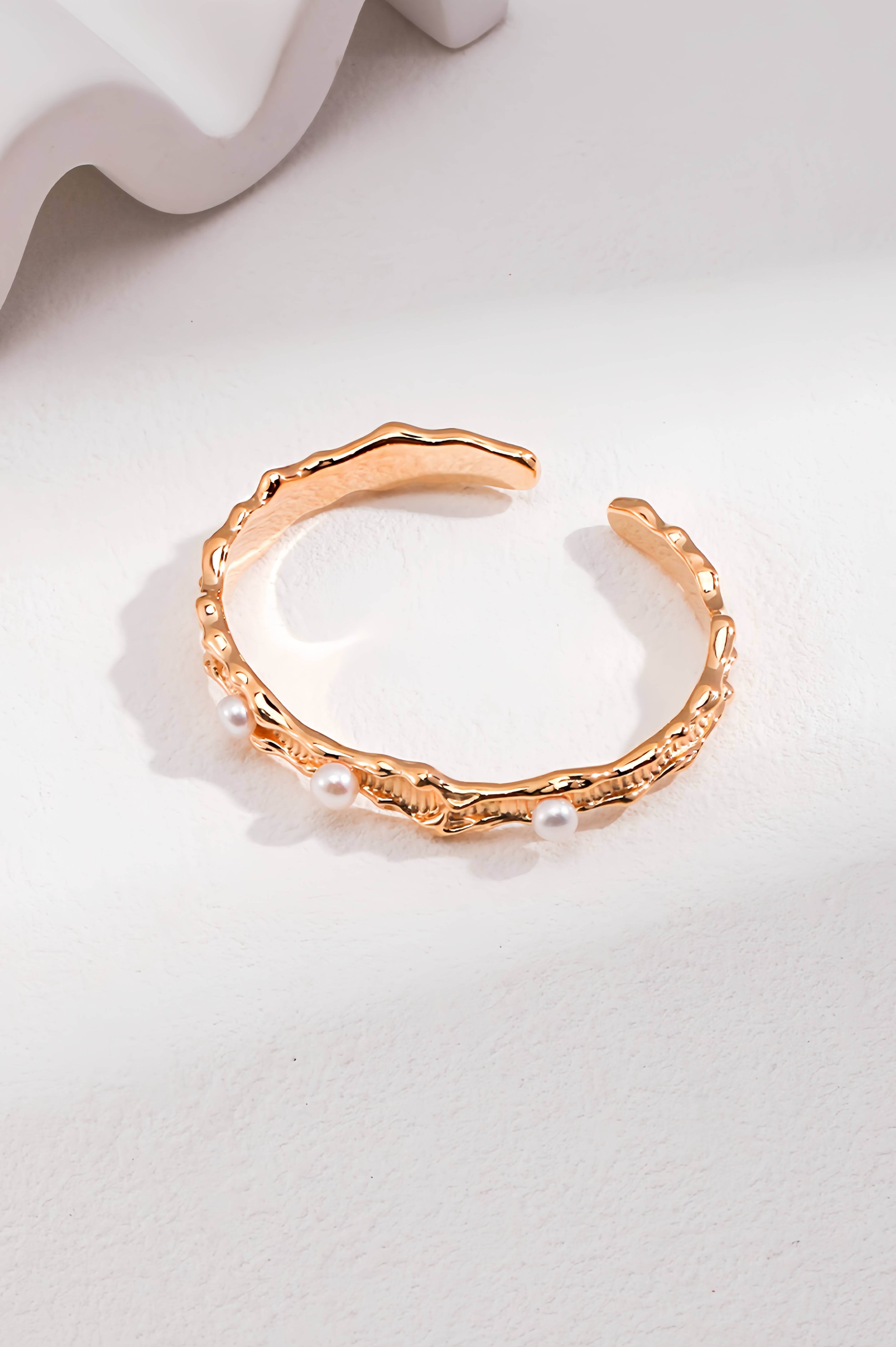 18K S925 sterling silver fashion personality natural fluid ocean series