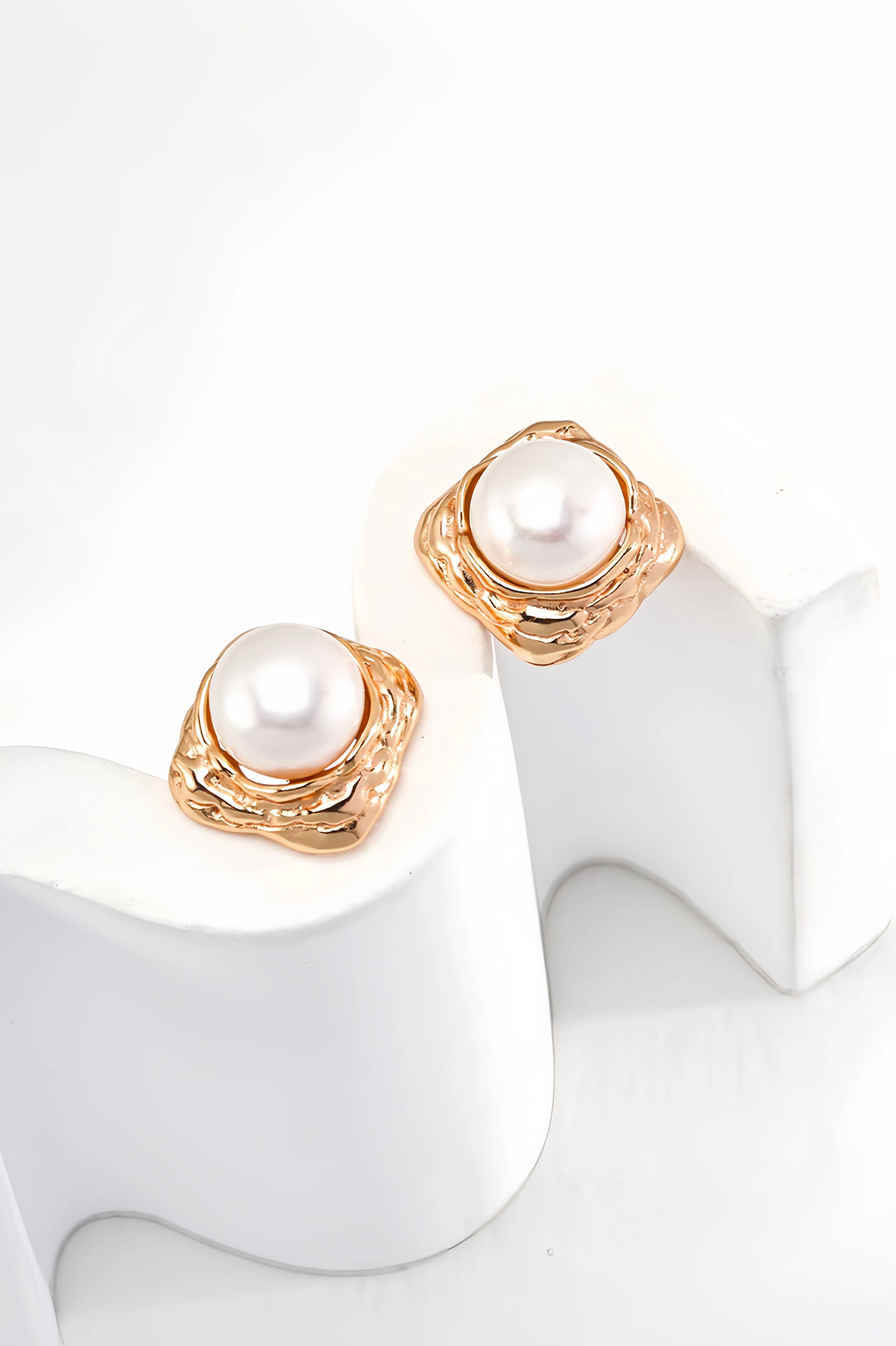 18K S925 sterling silver fashion elegant generous temperament earrings