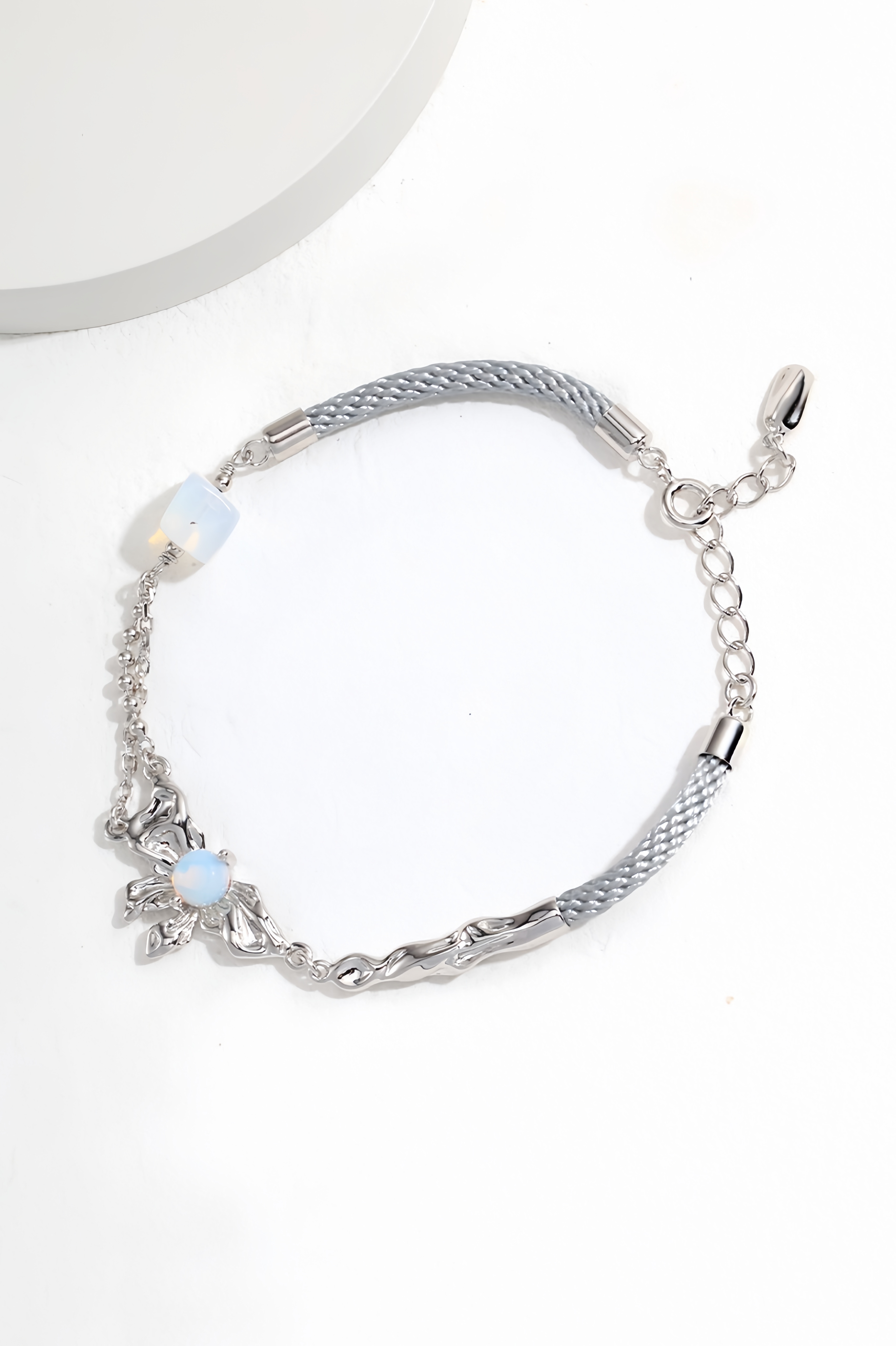 18K S925 sterling silver fashion personality romantic pearl opal earrings necklace bracelet ring