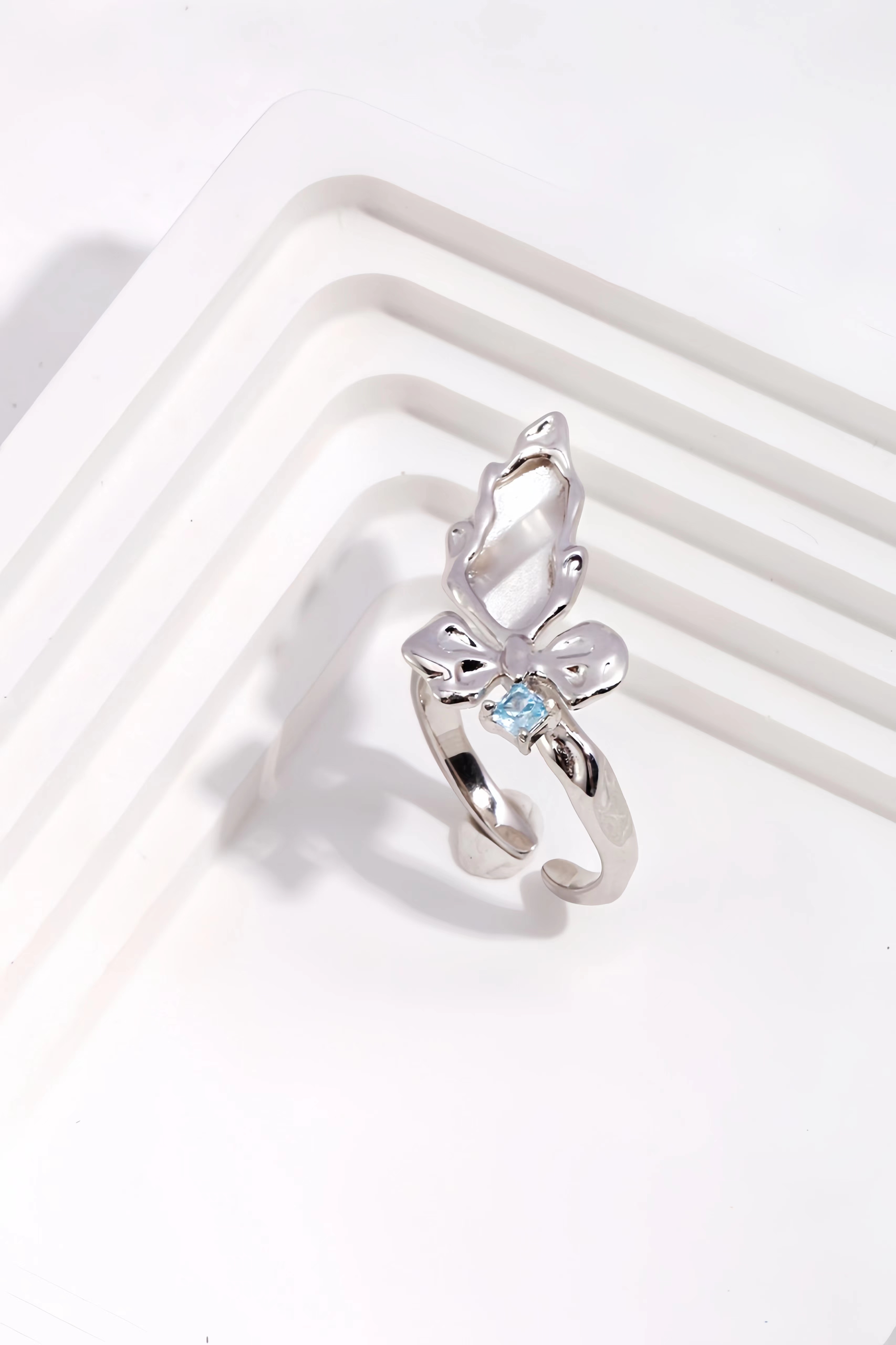 18K S925 sterling silver fashion personality romantic pearl opal earrings necklace bracelet ring