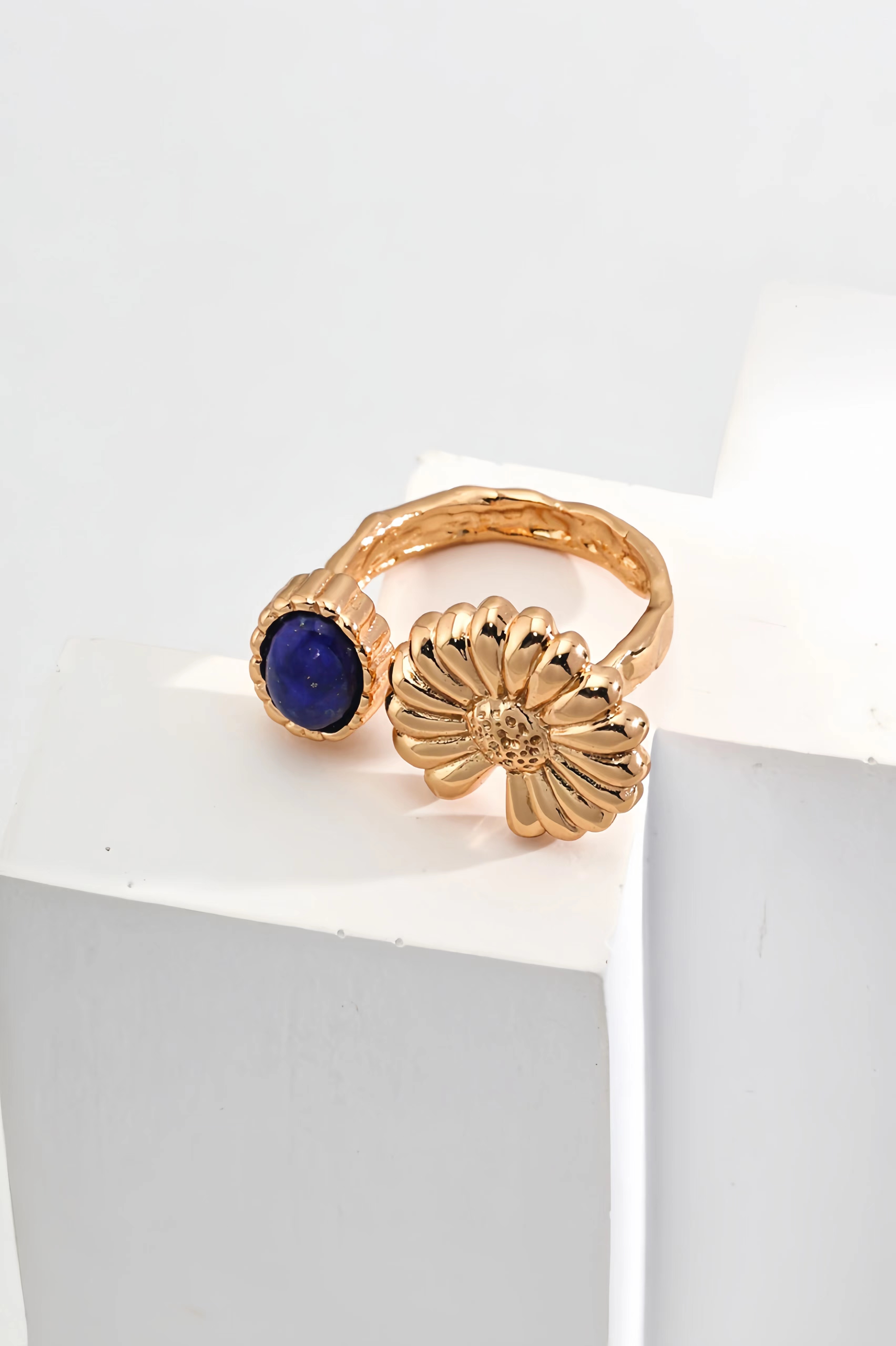 African Opal, 5A Zircon, Rainbow Nano Ring