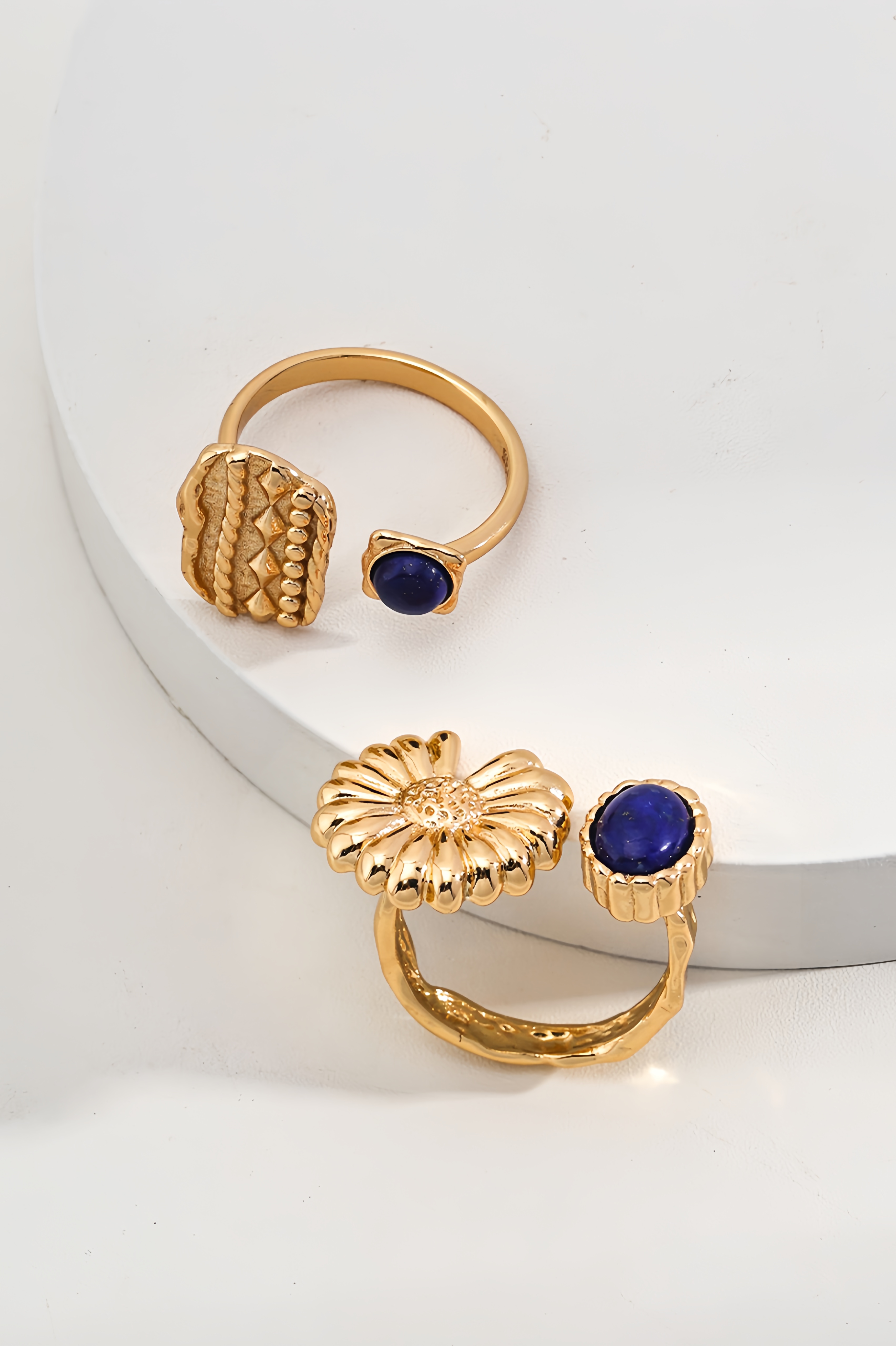 African Opal, 5A Zircon, Rainbow Nano Ring